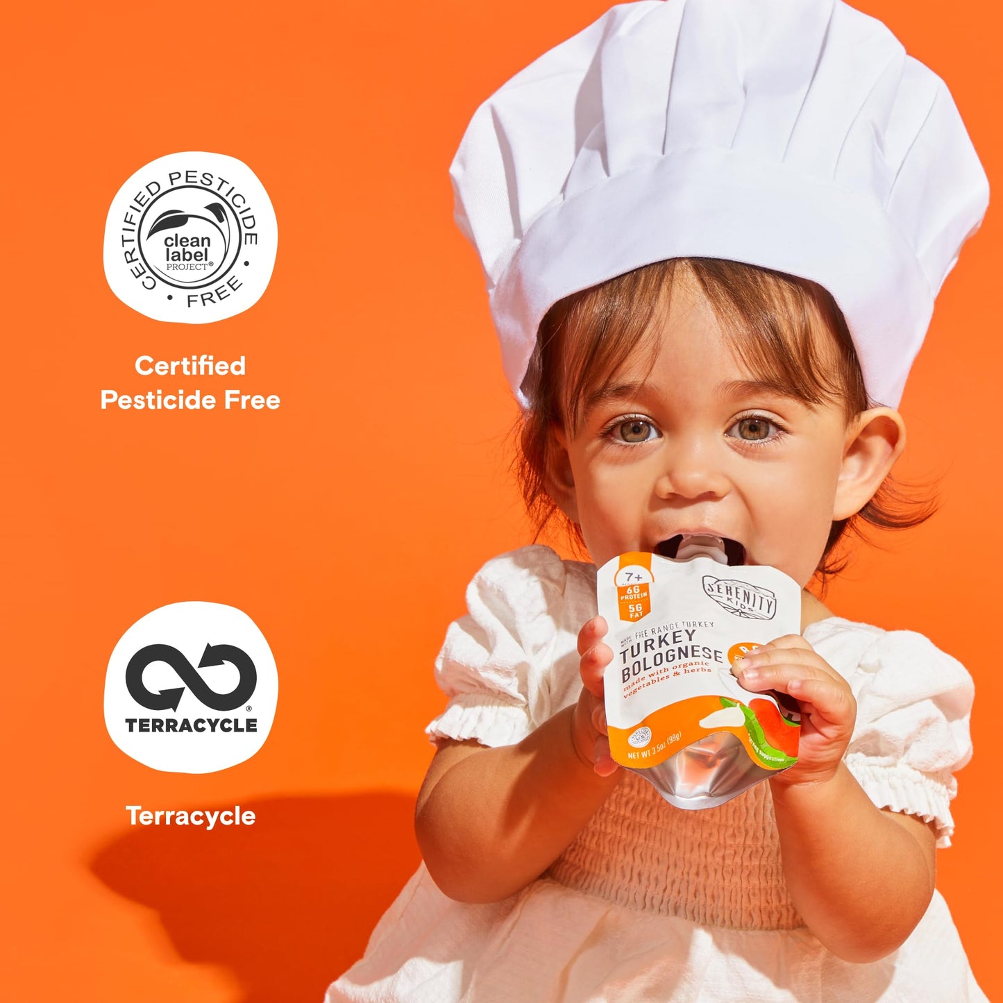 Serenity Kids 7+ Months Bone Broth Puree Made With Organic Veggies - Clean Label Project Purity Award Certified - 3.5 Ounce BPA-Free Pouch - Grass Fed Beef Pot Roast - 12 Count - Baby Food Pouch