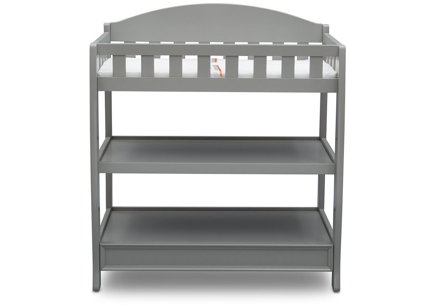Delta Children Infant Changing Table with Pad, Grey