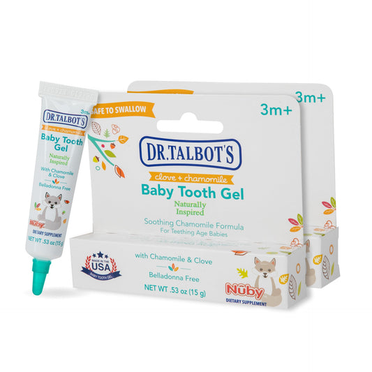 Dr. Talbot's Baby Tooth Gel for Sore Gums, Naturally Inspired, .53 Oz, Benzocaine Free, Belladonna Free