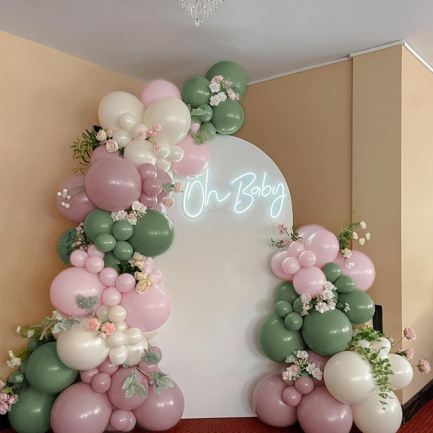 Dusty Blue Balloons Garland Arch Kit 139Pcs Fog Blue White Sand Balloons for Baby Shower Birthday Bear Theme Wedding Bride Anniversary Gender Reveal Party Decorations for Boy Girl Adult