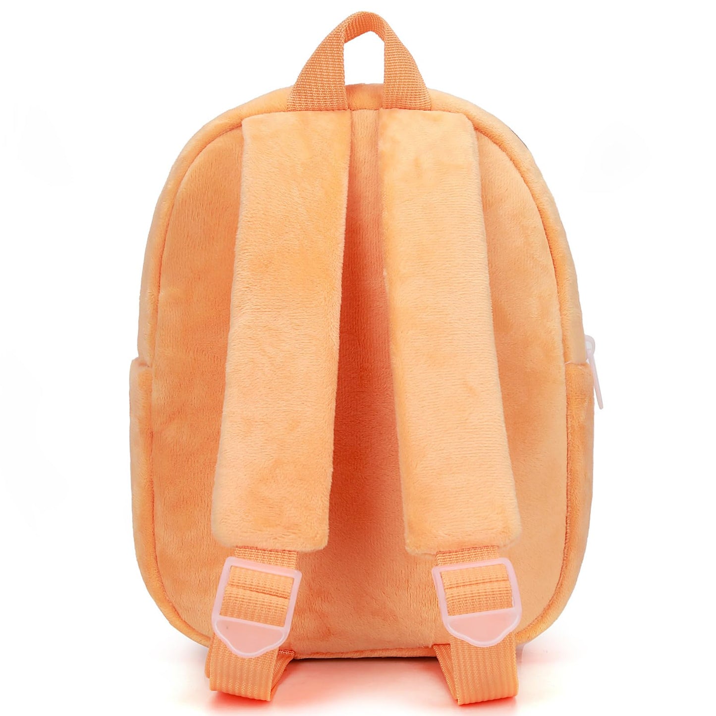 Ladyzone Toddler Backpack Zoo Animals Backpacks Cute Plush Bag Cartoon 10" Preschool Book Bag For 2+ Years Girls Boys