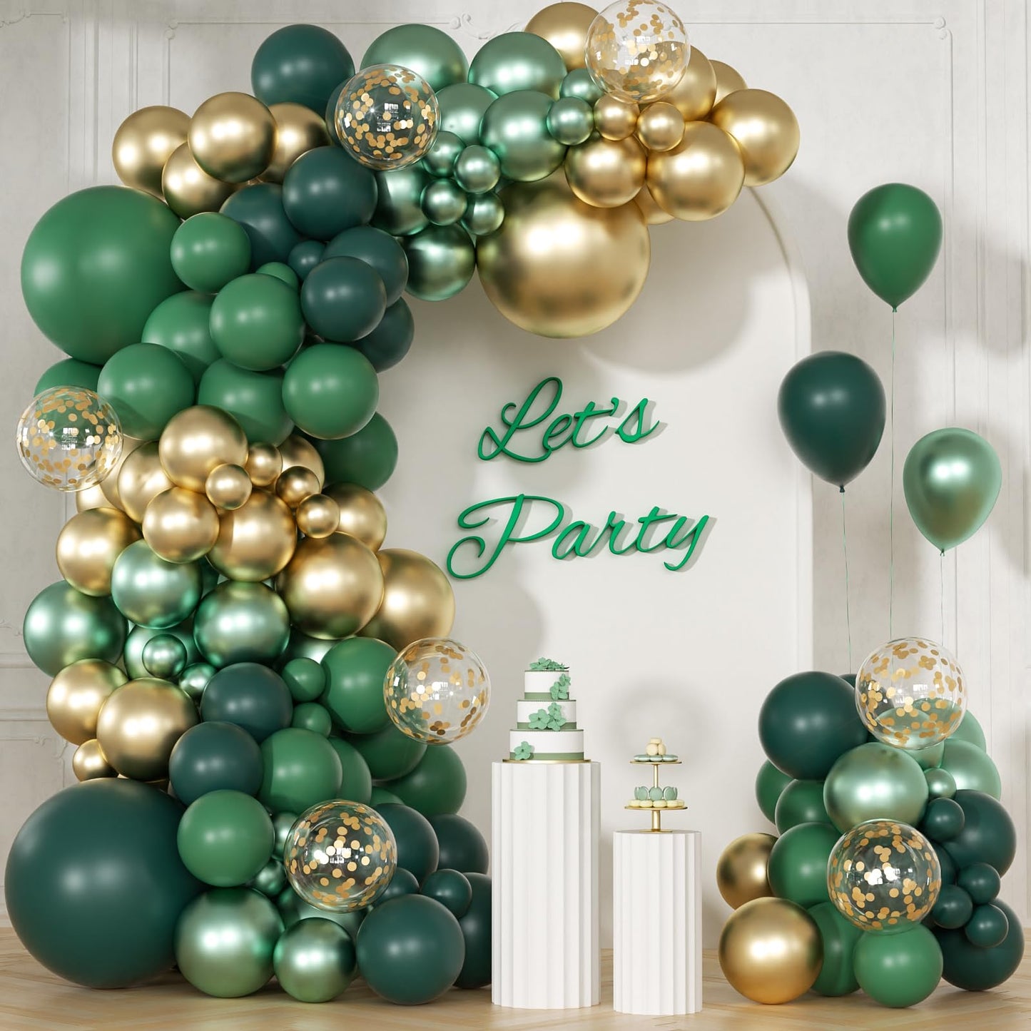 147pcs Neutral Balloon Garland Arch Kit, Different Sizes with Beige Cream Sand White Metallic Champagne Gold Balloons for Wedding Bridal Shower Birthday Boho Neutral Baby Shower Party Decorations
