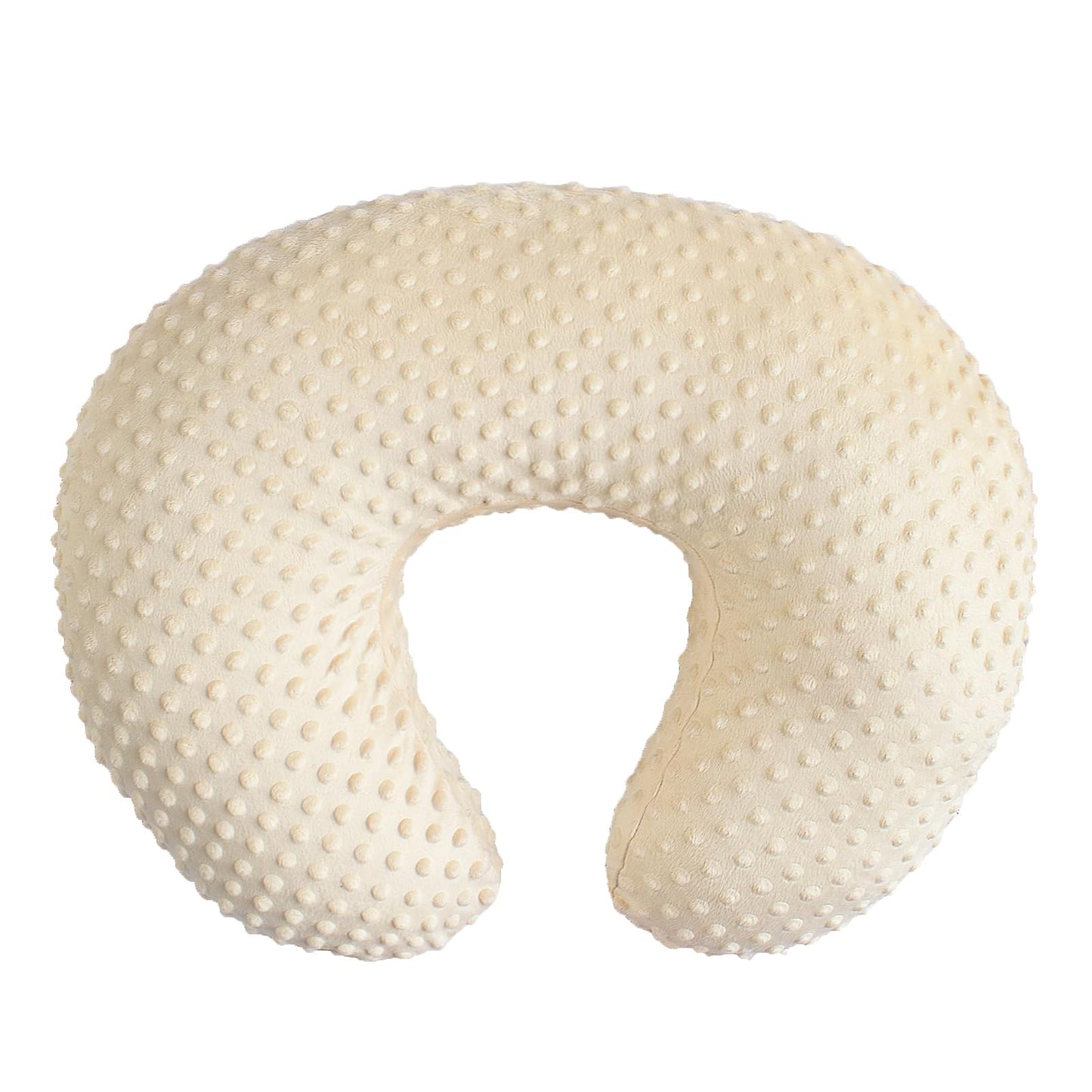 OWLOWLA Nursing Pillow Cover, Breastfeeding Pillow Slipcover Fits Nursing Pillow for Baby Boy Girl(Blush Pink)