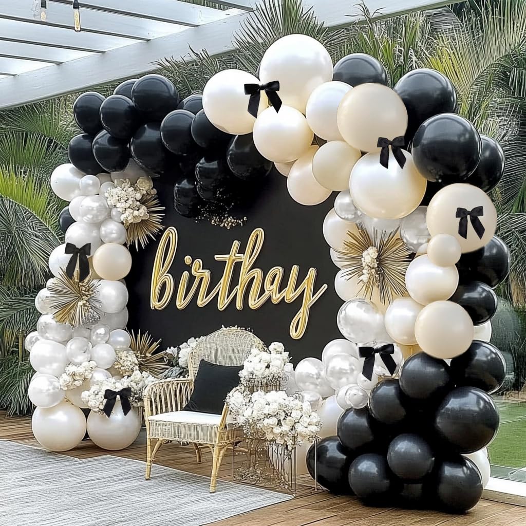 Dusty Blue Balloon Garland Double Stuffed Slate Pastel Blue White Sand Pearl Balloon Arch Kit for Baby Shower Birthday Bridal Shower Wedding Graduation Party Decorations