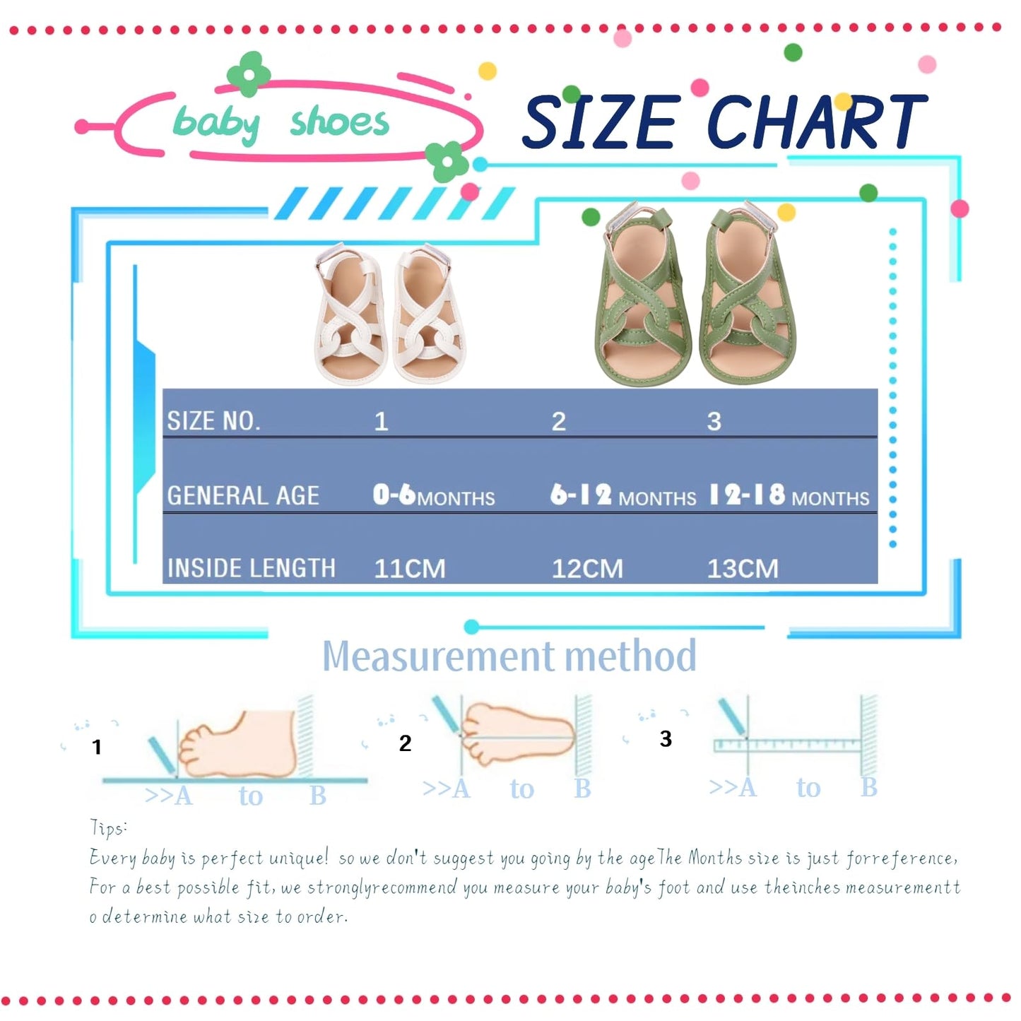 Infant Boys Girls Sandals, Summer Baby Rubber Soles Non-Slip PU Leather Sandals, Newborn Toddler Prewalker First Walking Beach Outdoor Shoes,Infant Toddler Unisex Summer Shoes for babies