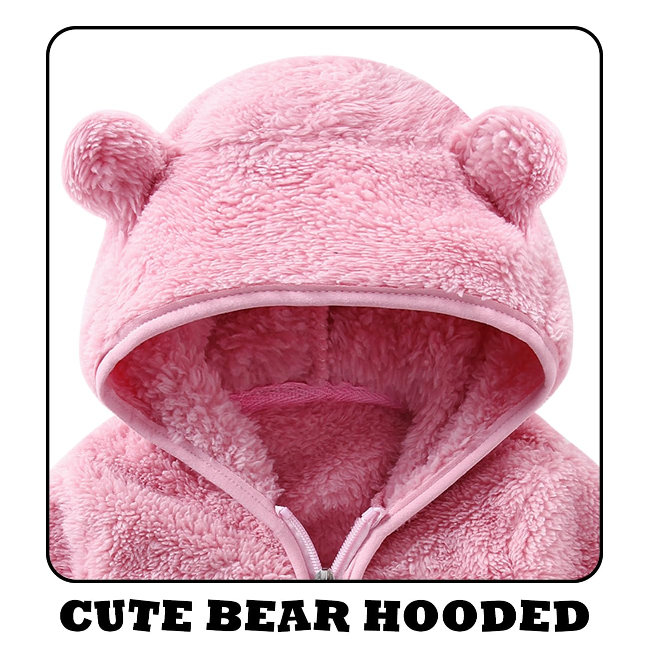 newborn boys girls 0-6 months winter jackets for baby coat warm flecee clothes