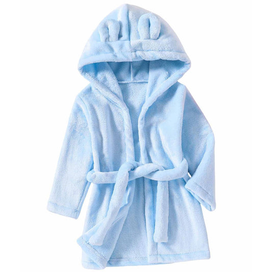 Toddler Unisex Baby R𝐨be Hooded Fleece Bathr𝐨be and Towel for Kids Boys Girls Plush Flannel Bathr𝐨be Warm Winter
