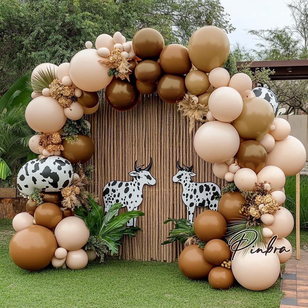 Double Stuffed Nude Balloon Garalnd Blush Beige Balloons Cream Brown Balloon Arch Kit Different Sizes Ivory Latex Balloons For Neutral Baby Shower Gender Reveal Birthday Boho Party Decorations