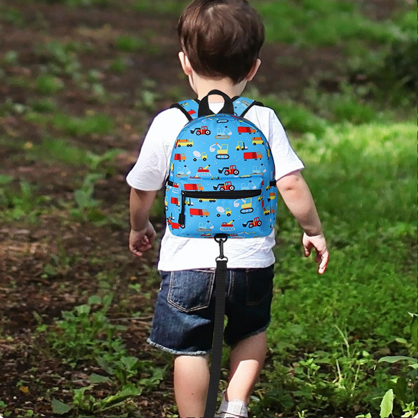 Accmor Toddler Backpack Leash, Cute Unicorn Baby Backpacks with Anti Lost Wrist Link, Mini Kids Backpack Leash Walking Harness for Outdoor Travel, Adorable Backpack Tether for Boys Girls 1-3 (Purple)