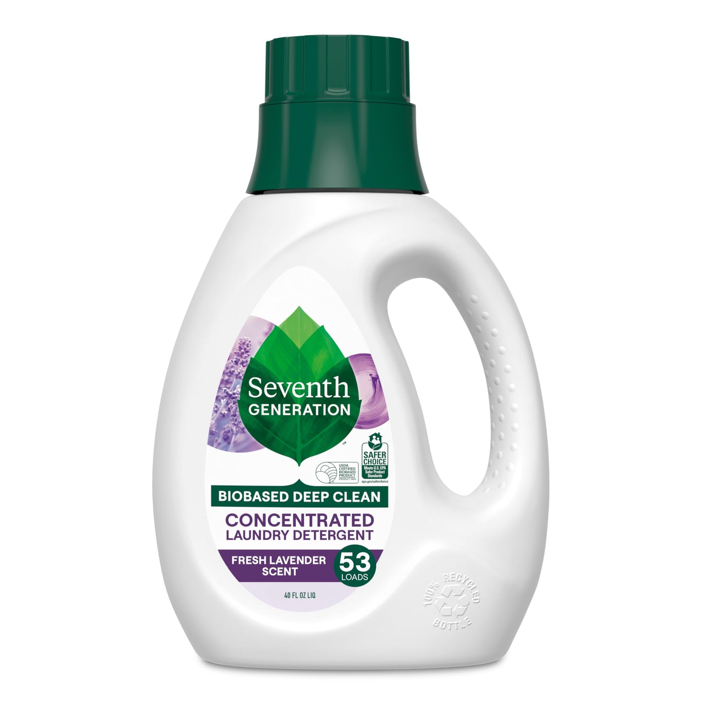 Seventh Generation Concentrated Baby Laundry Detergent, Fresh Scent, 40 Fl Oz, Pack of 2