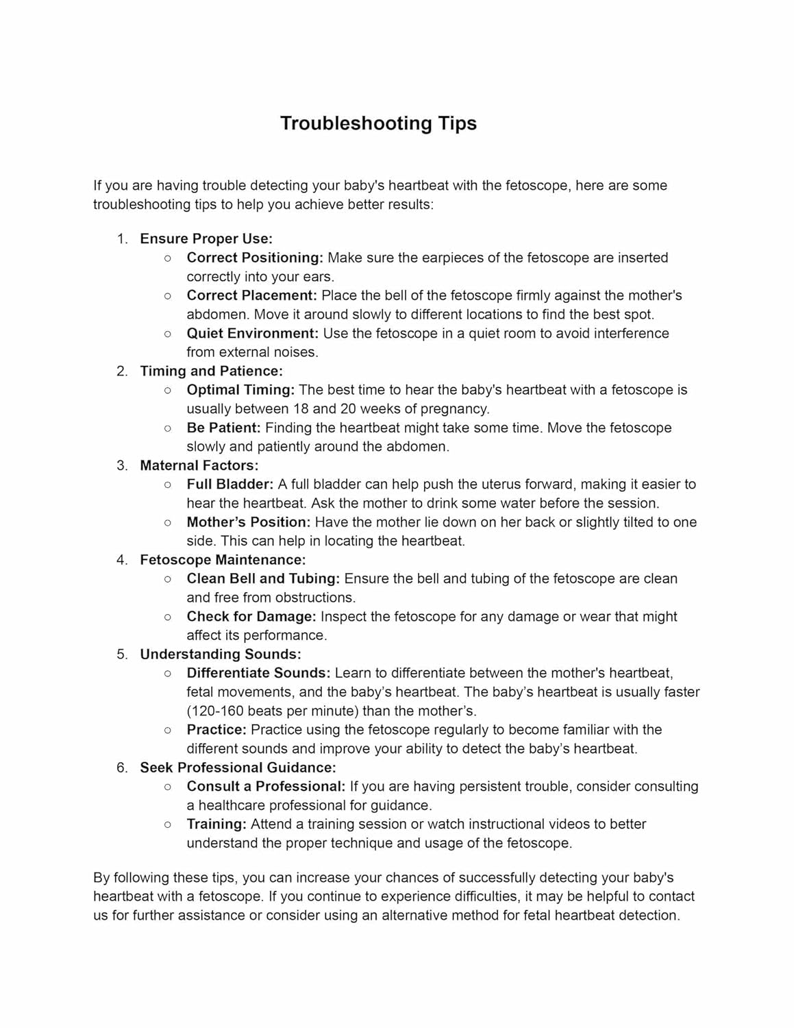 Skywin Fetoscope for Baby Heartbeat Detection - 24 Weeks of Pregnancy Baby Heartbeat Monitor at Home with The Pregnancy Stethoscope and Fetal Monitor Heartbeat (Purple)