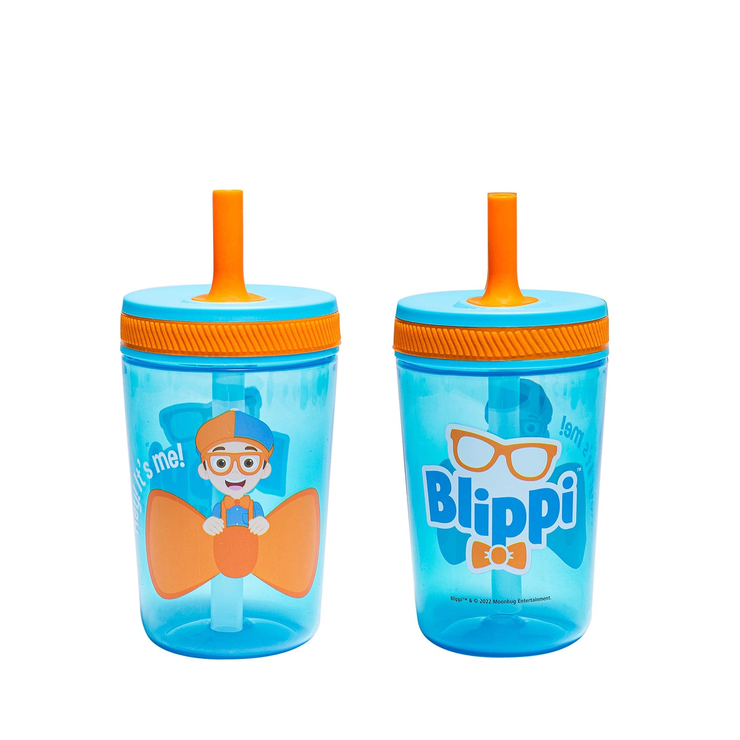 Zak Designs Disney Princess Kelso Toddler Cups For Travel or Home, 15oz 2-Pack Plastic Sippy Cups, Leak-Proof For Kids (Ariel, Aurora, Belle, Cinderella, Jasmine, Mulan, Rapunzel, Tiana)