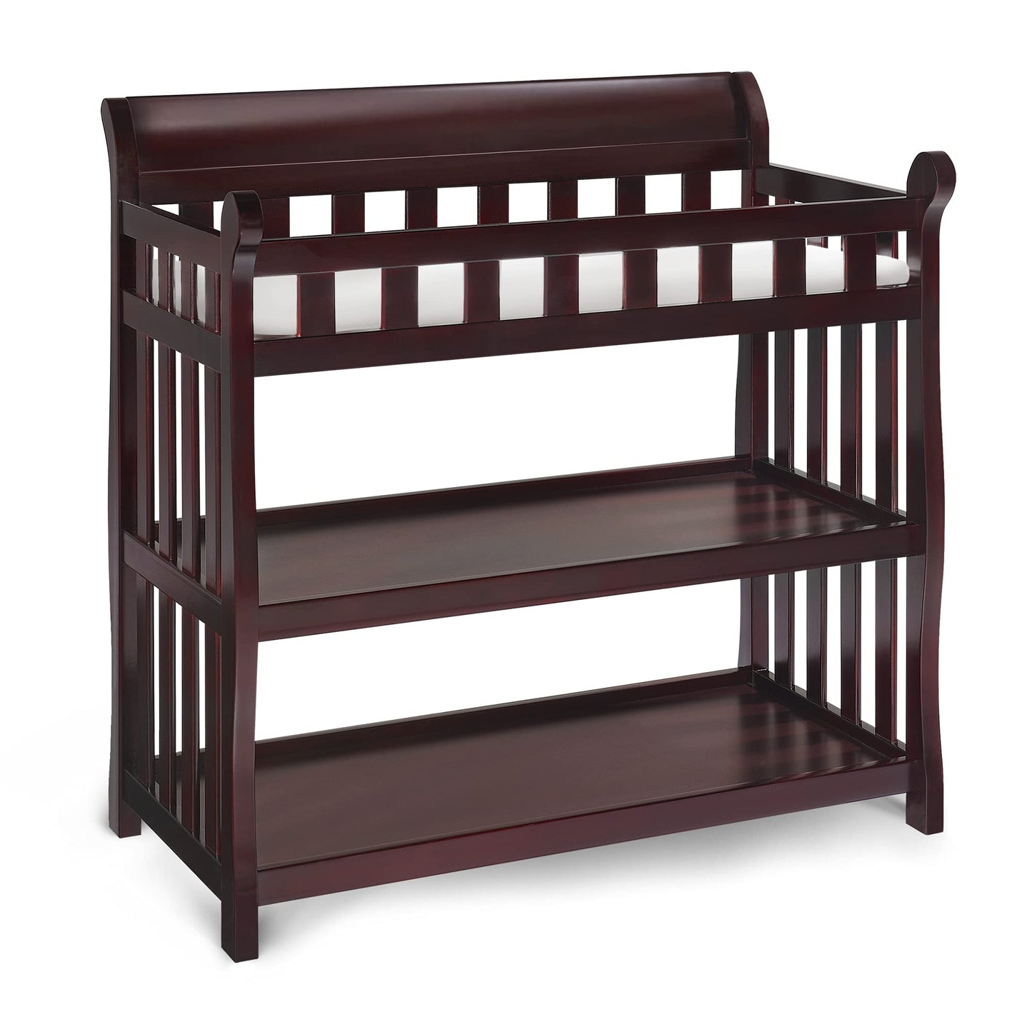 Delta Children Eclipse Changing Table with Changing Pad, White