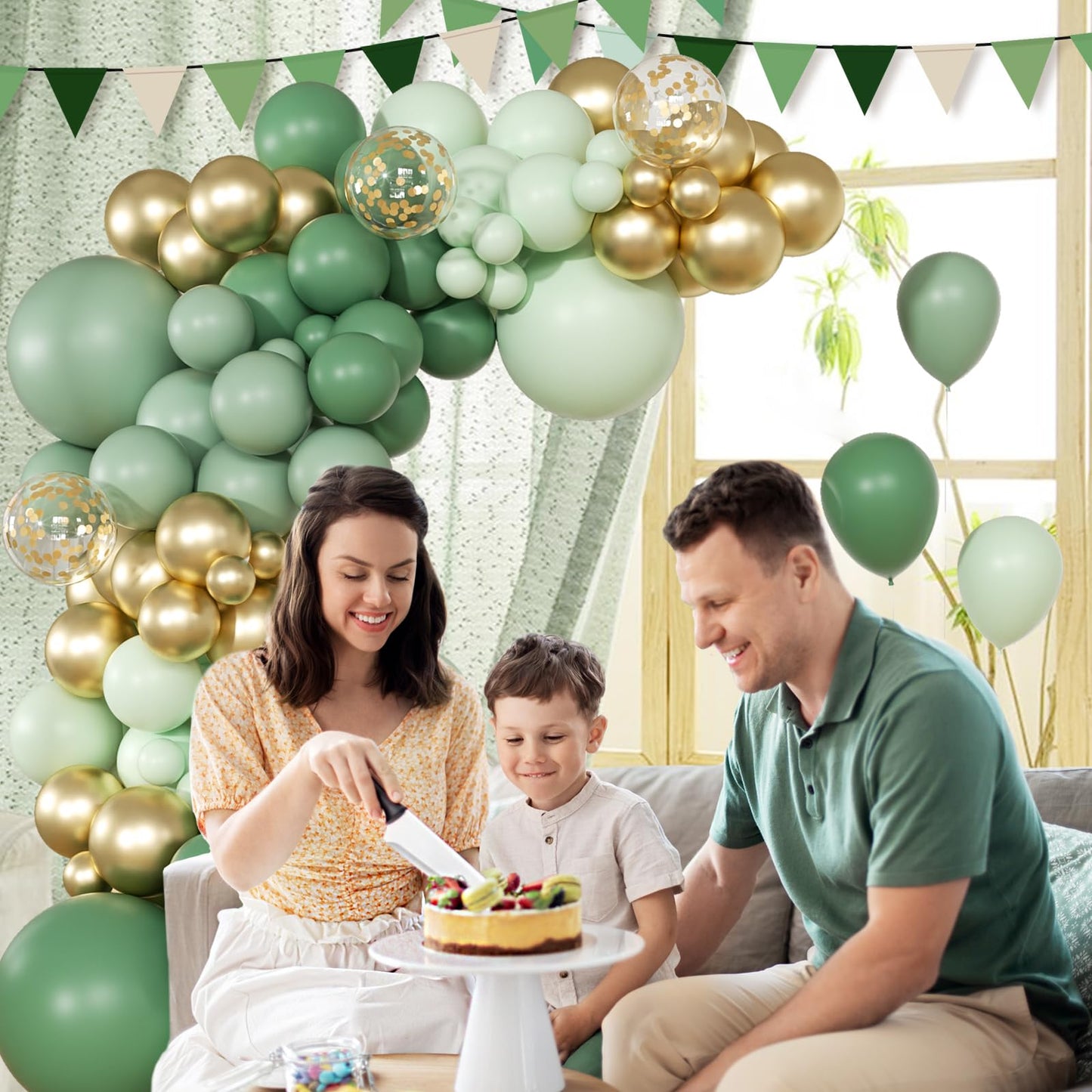 147pcs Neutral Balloon Garland Arch Kit, Different Sizes with Beige Cream Sand White Metallic Champagne Gold Balloons for Wedding Bridal Shower Birthday Boho Neutral Baby Shower Party Decorations