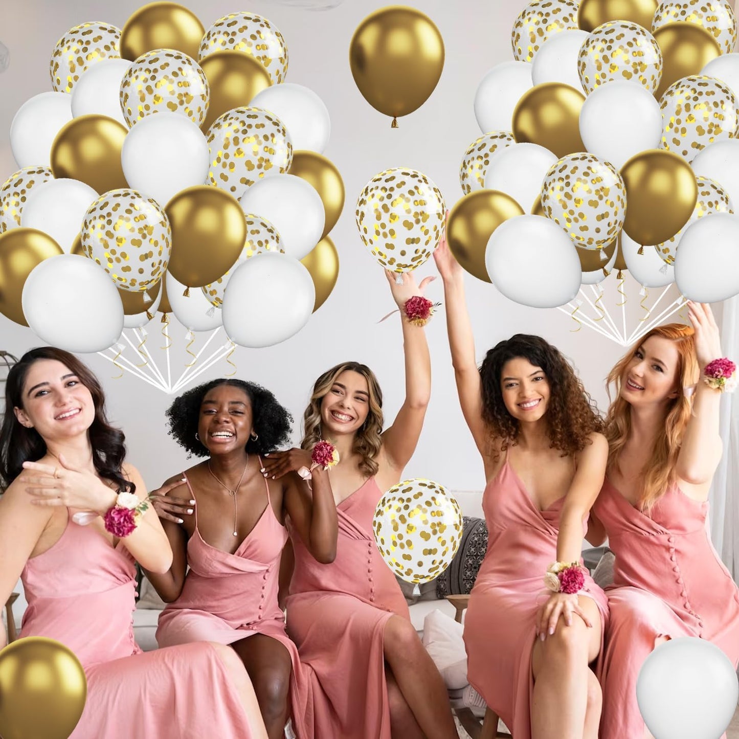Beige Balloons, 60 PCS 12 Inch Cream Nude Sand White Clear Latex Birthday Balloons for Birthday Baby Shower Wedding Party Decorations