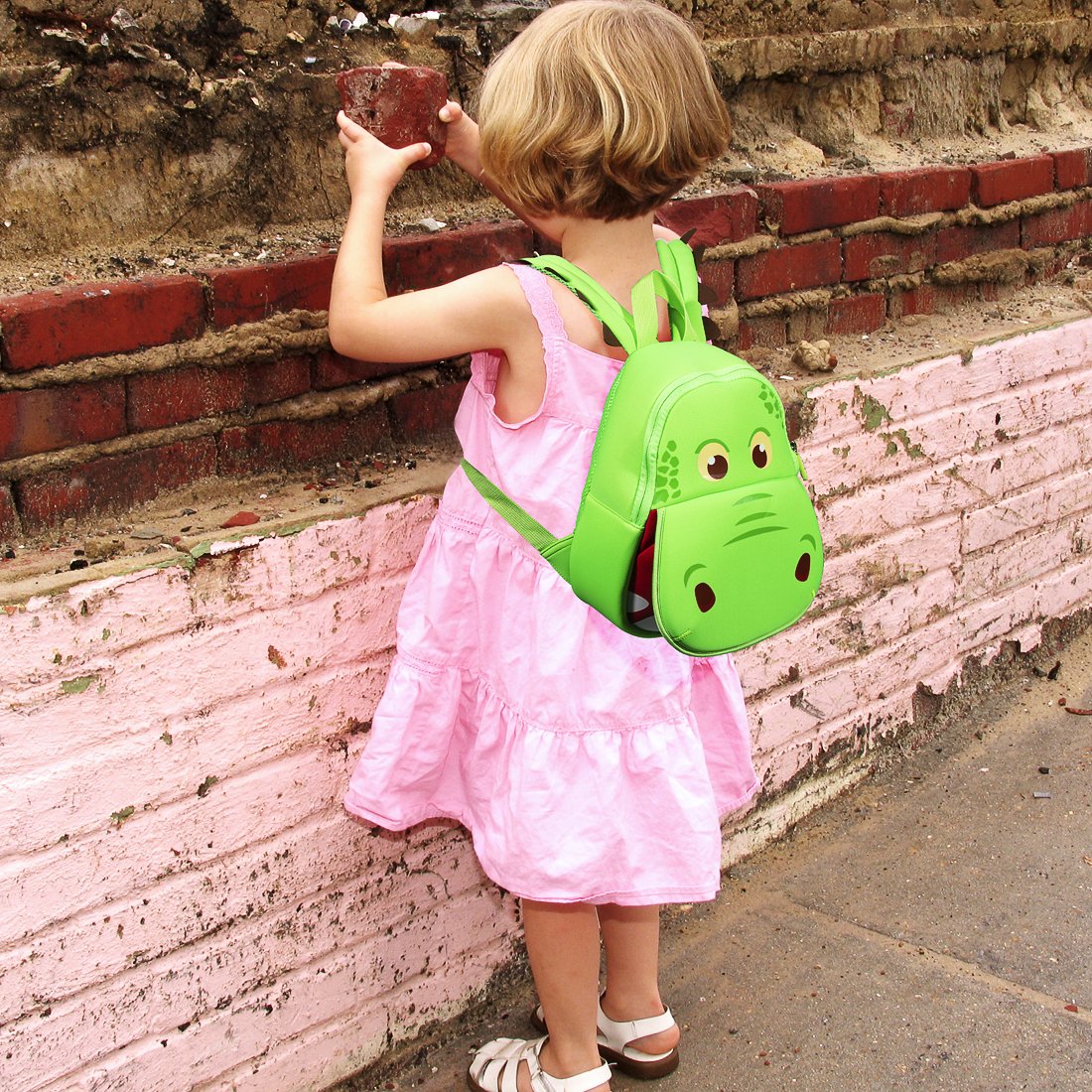JiePai Rocket Toddler Kids Backpack with Harness Leash for Boys Girls Age 1-3
