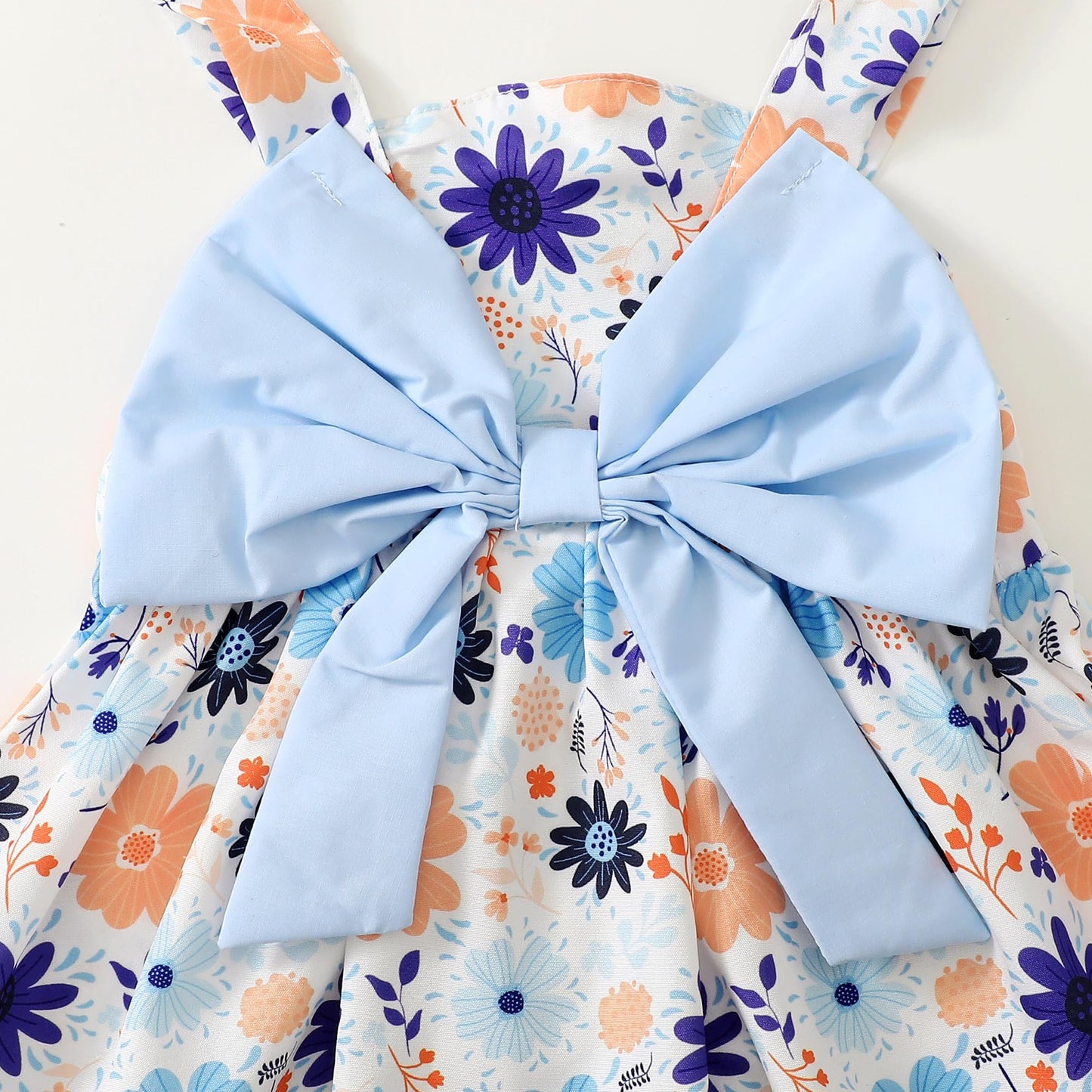 Newborn Infant Baby Girl Dress Toddler Girl Clothes Halter Backless Sleeveless Flower Sundress Summer Dresses for Girl