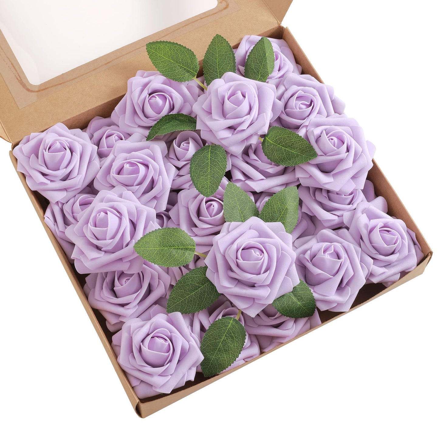 Artificial Flowers Combo, Fake Flowers for DIY Tables Centerpieces Baby Shower Bridal Shower Wedding Bouquet Arrangements Party Candle Holder Cake Decor Flower Home Decorations