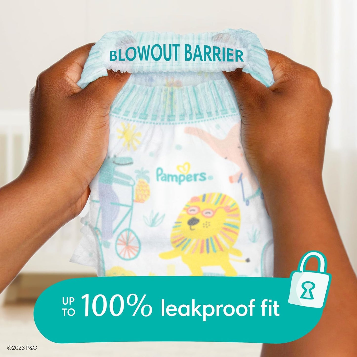 Pampers Cruisers 360 Pull-On Diapers, Size 7 (41+ lbs), 17 Count, Babyproof up to 100% Leakproof Diaper