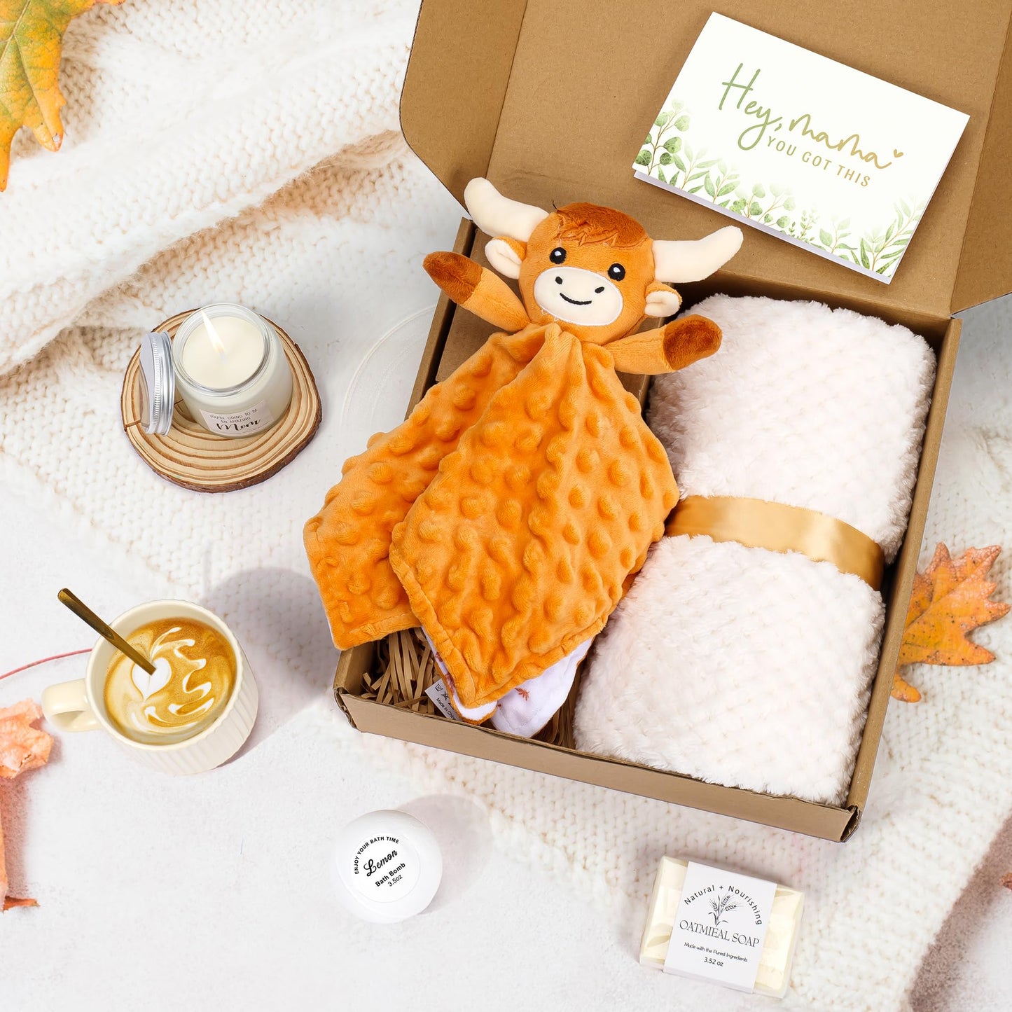 New Mom Gifts & Baby Girl Gift Set for Newborn,12PCS Baby Shower Gifts, Newborn Baby Girl Gifts,Pregnancy Gifts for Expecting Mom,New Mom Care Package After Baby, Pregnancy Gifts for Women and Baby