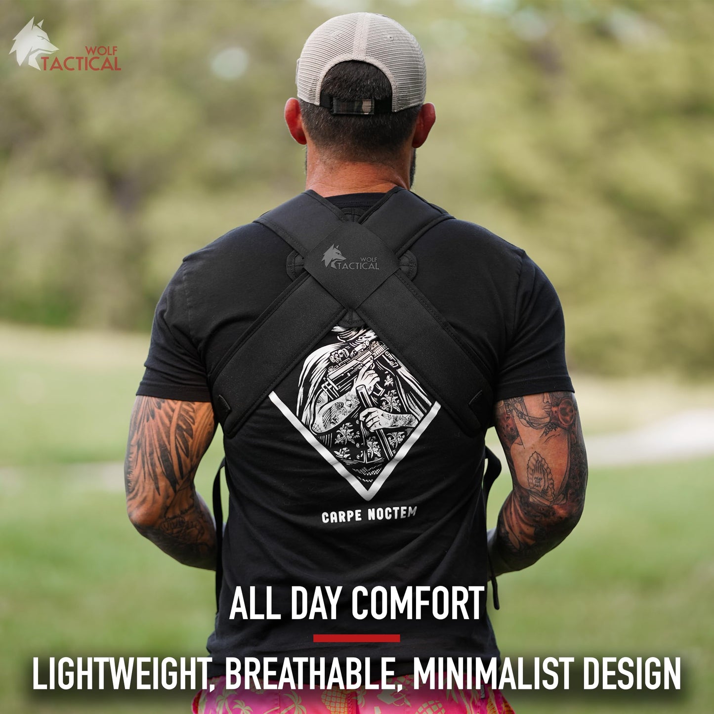 WOLF TACTICAL Toddler & Baby Carrier - Men's Infant & Toddler Carrier