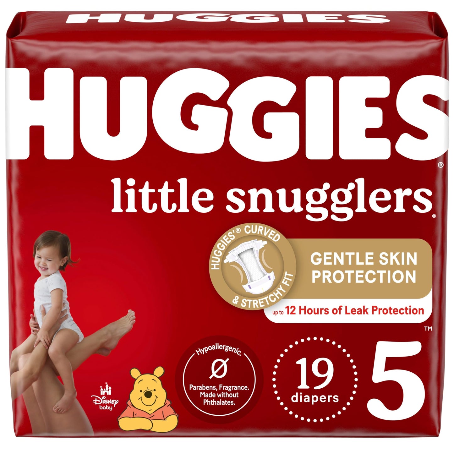 Huggies Newborn Diapers, Little Snugglers Baby Diapers, Size Newborn (up to 10 lbs), 31 Count