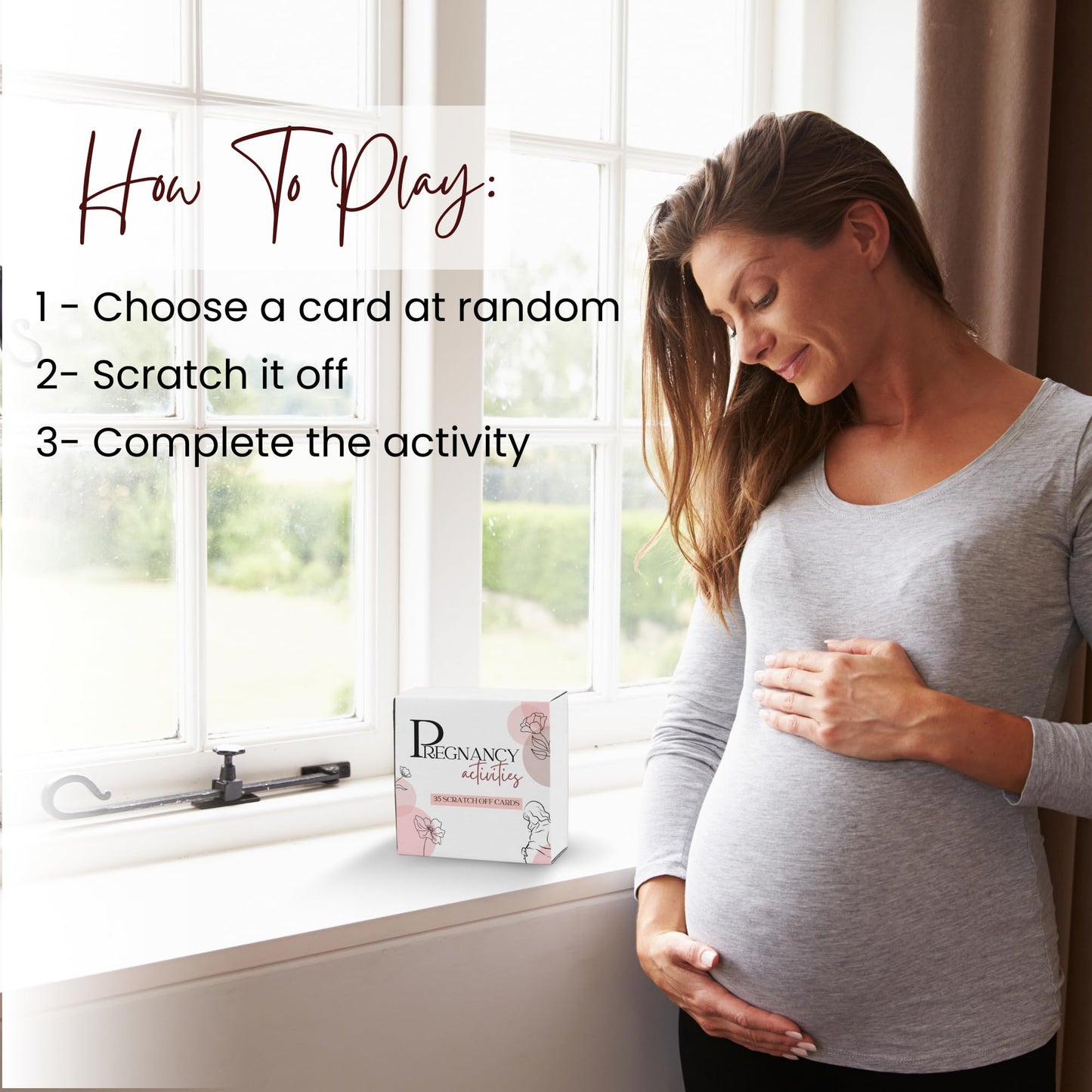 35 Fun Scratch Off Activities for Pregnant Moms, Pregnancy Announcement, Pregnancy Must Haves, Pregnancy Gifts For First Time Moms, Mother Day Gifts for Mom