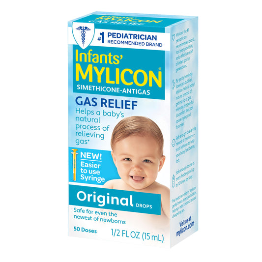 Mylicon Gas Relief Drops for Infants and Babies, Original Formula, 1 Fluid Ounce