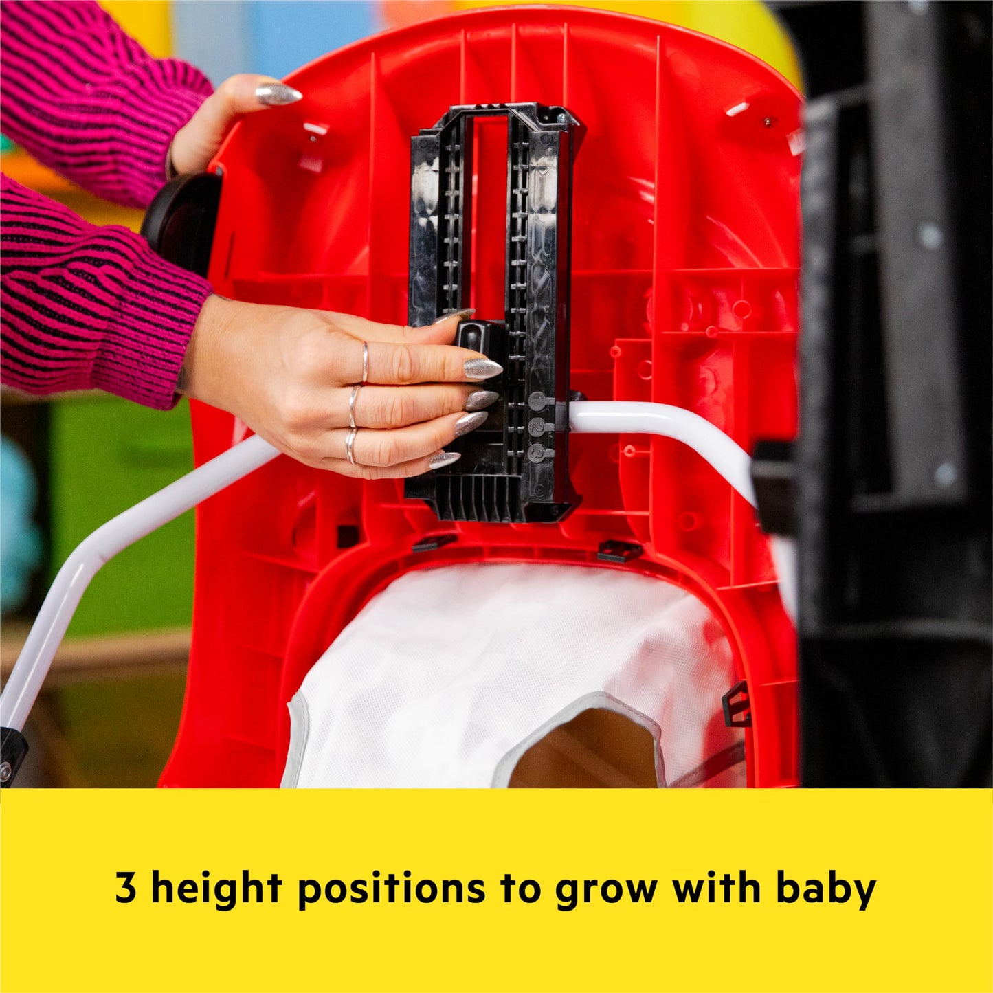 Bright Starts JuneBerry Walk-A-Bout Baby Walker and Entertainer, Removeable Floor Toy, with Easy Fold Frame for Storage, Ages 6 Months +