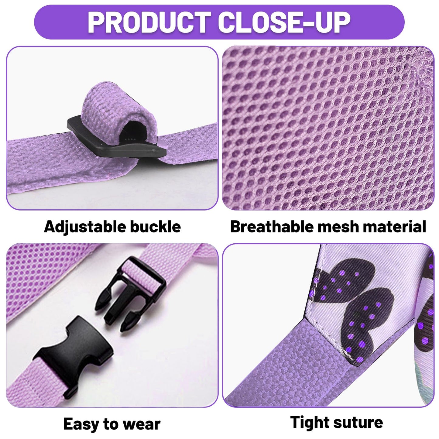 Toddler Harness with Anti Lost Wrist Link - Baby Safety Leash for Kids for Travel for Crowded Parks, Airports