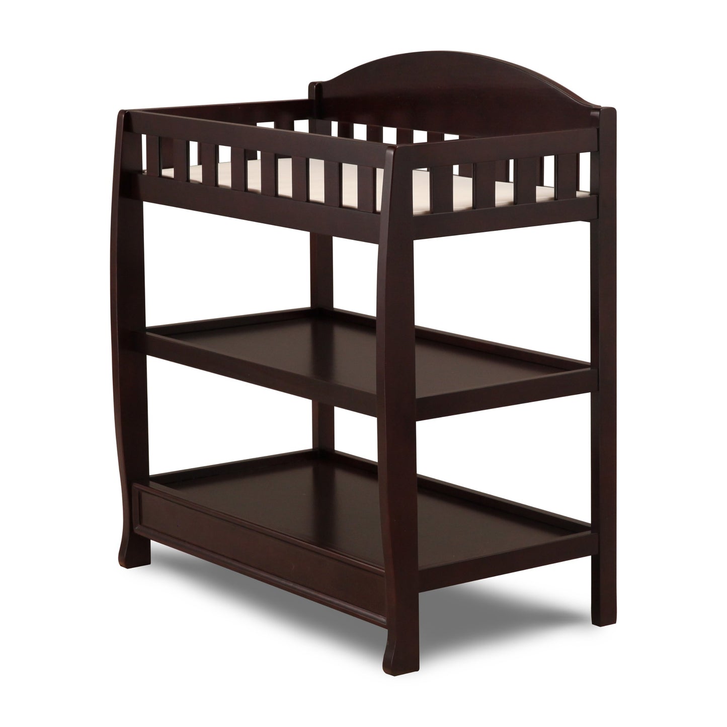Delta Children Infant Changing Table with Pad, Grey