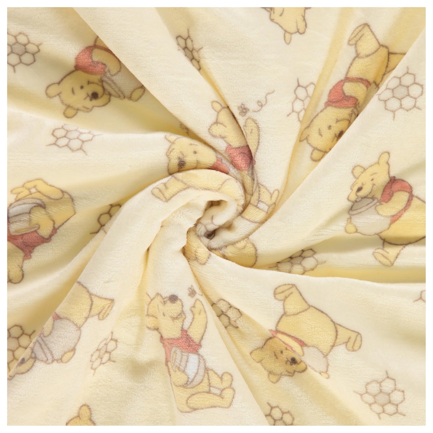 Disney Mickey Mouse, Minnie Mouse, Winnie The Pooh, Lilo and Stitch 2-Ply Infant Blanket - Soft Fleece with Polyfill - Cozy and Warm Baby Blanket for Baby Boys and Girls, 30x40 Inches
