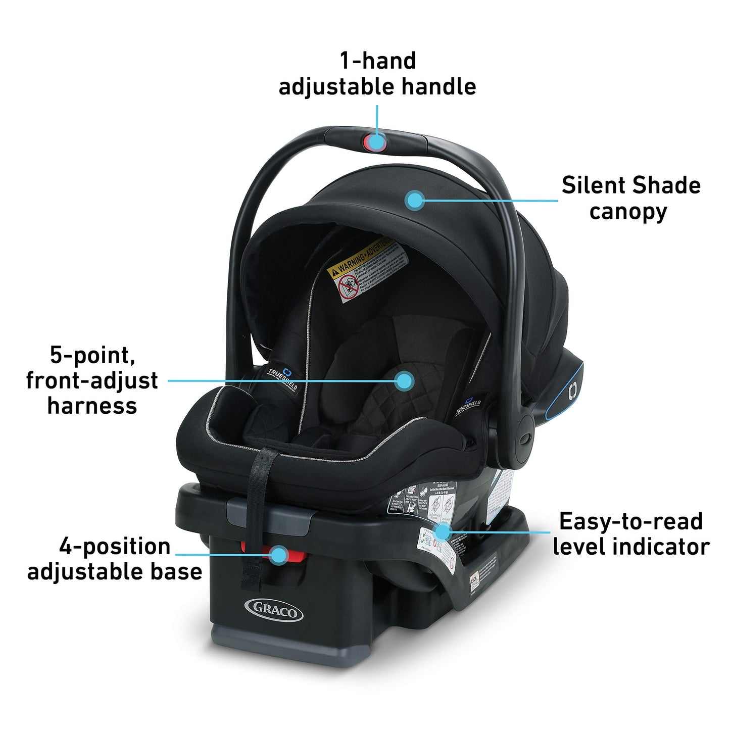 Graco SnugRide Lite LX Infant Car Seat, Studio
