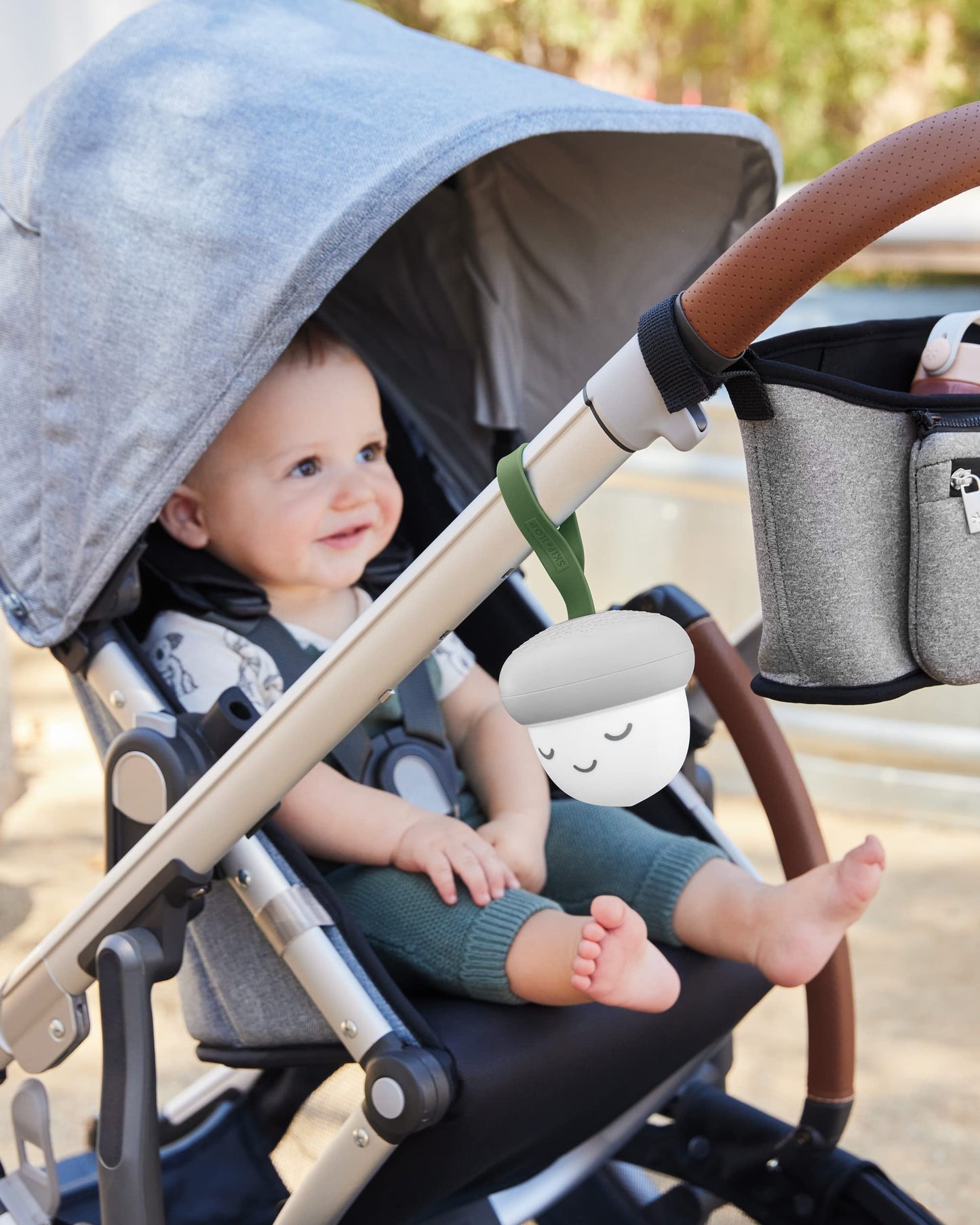 Skip Hop Portable Baby Sound Machine, Stroll & Go, Owl