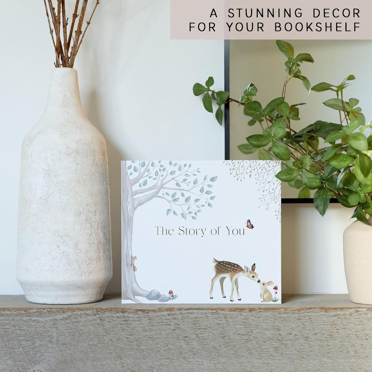 Baby Memory Book for Boy or Girl - First 5 Year Keepsake Album from Pregnancy to Age Five - Baby Book to Record Baby's Milestones and Photos - 1st Gender Neutral Photo Books for Newborn Babies