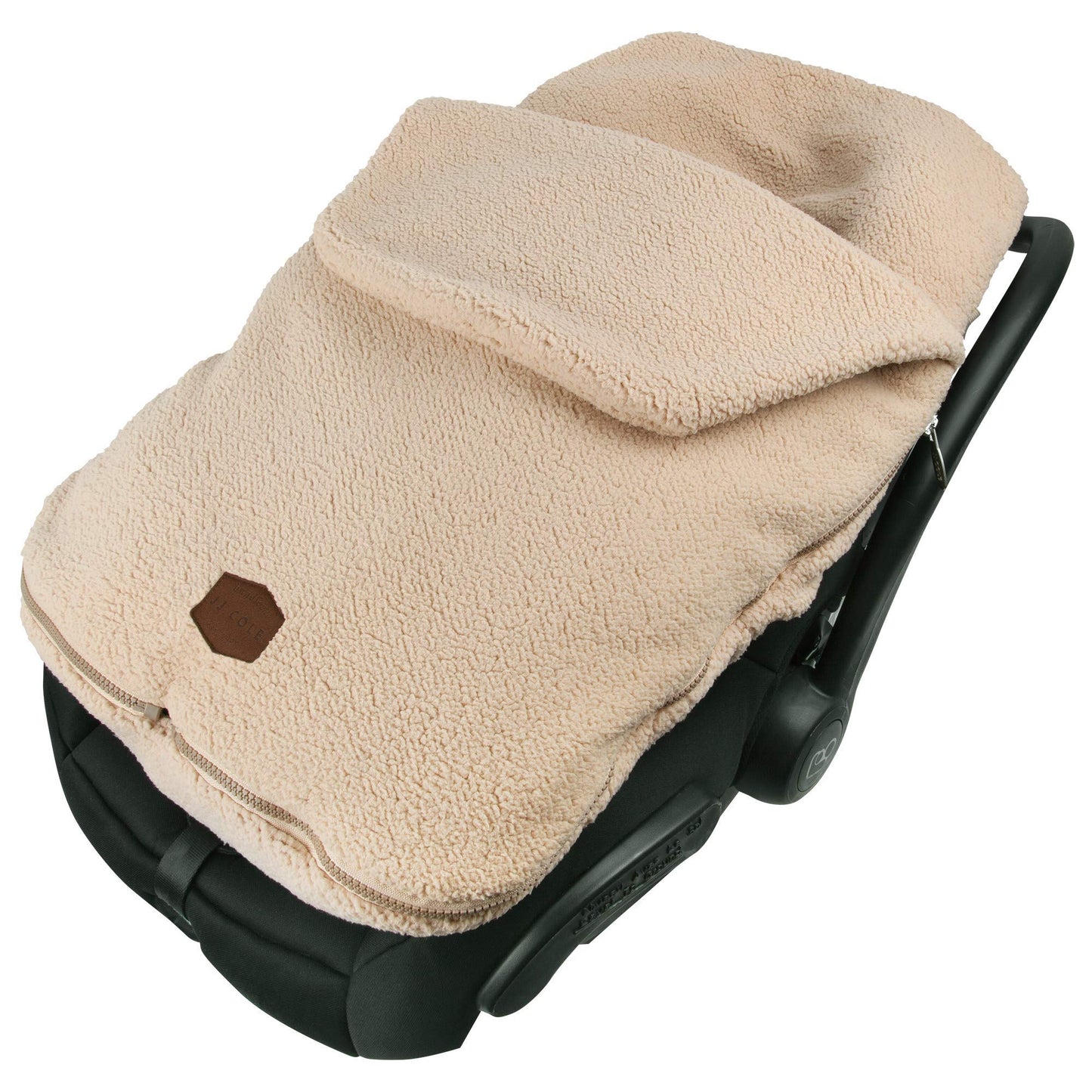 JJ Cole Bundleme - Original, Baby Bunting Bag, Winter Protection for Baby Car Seats and Strollers, Graphite