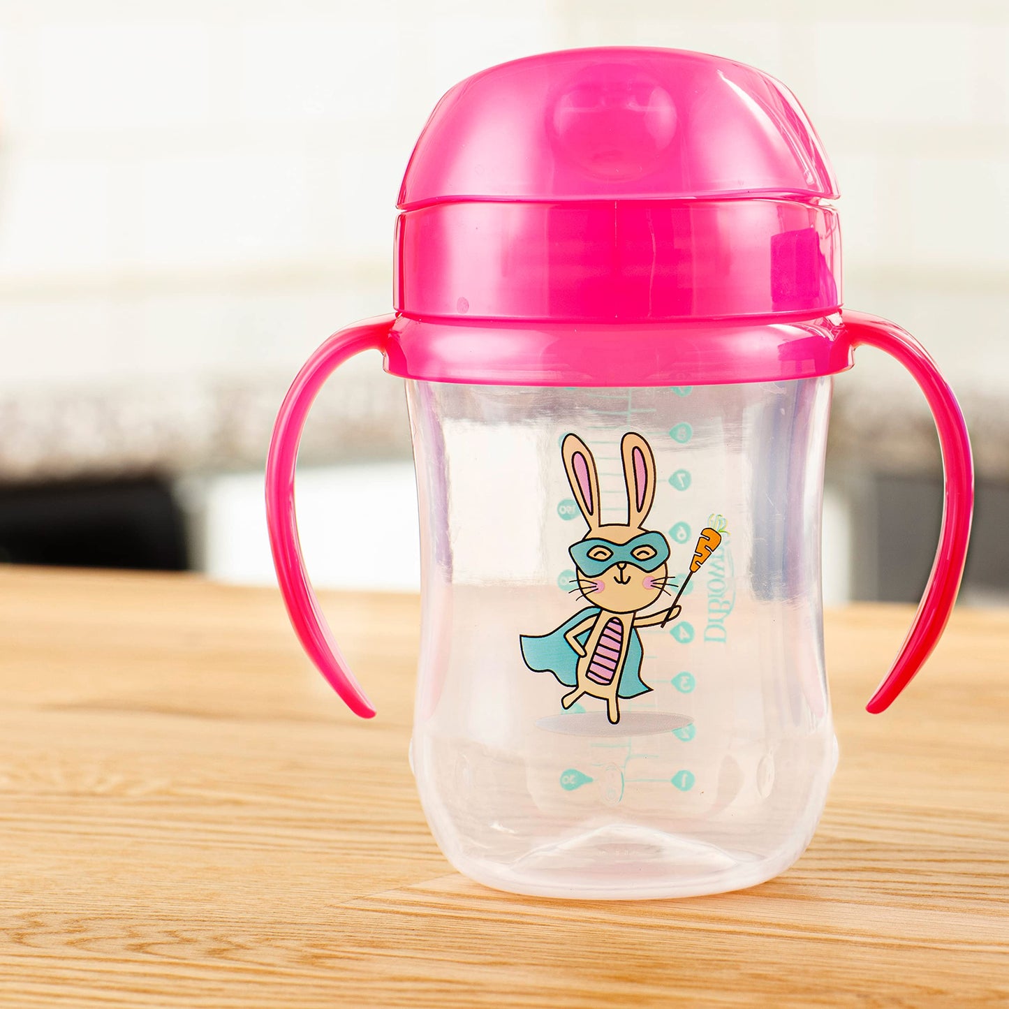 Dr. Brown's Transition Sippy Cup with Soft Spout - Pink - 6oz - 6m+