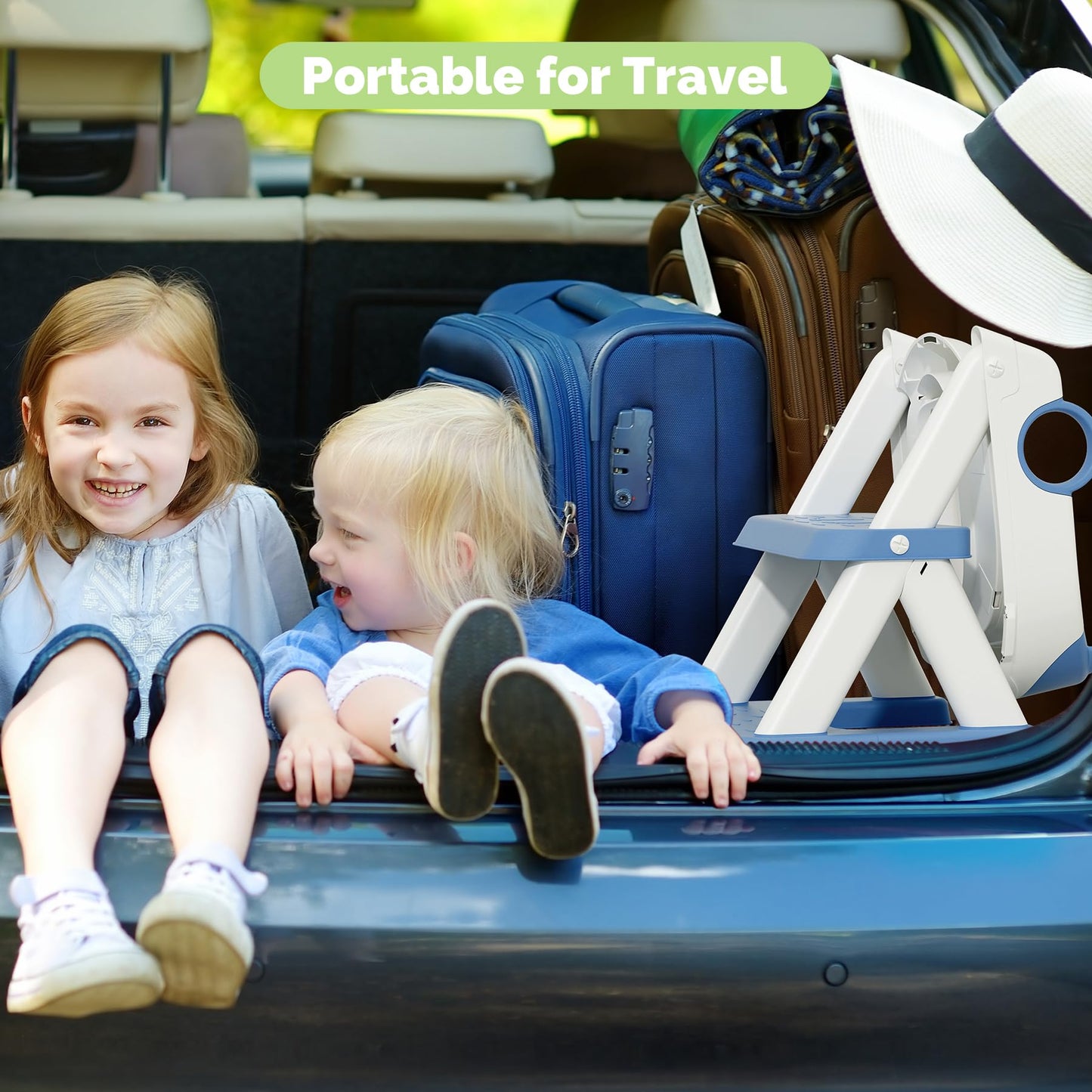 Training Toilet Ladder, Multi-Use, Convenient and Suitable for Most Situations,Girls, Boys