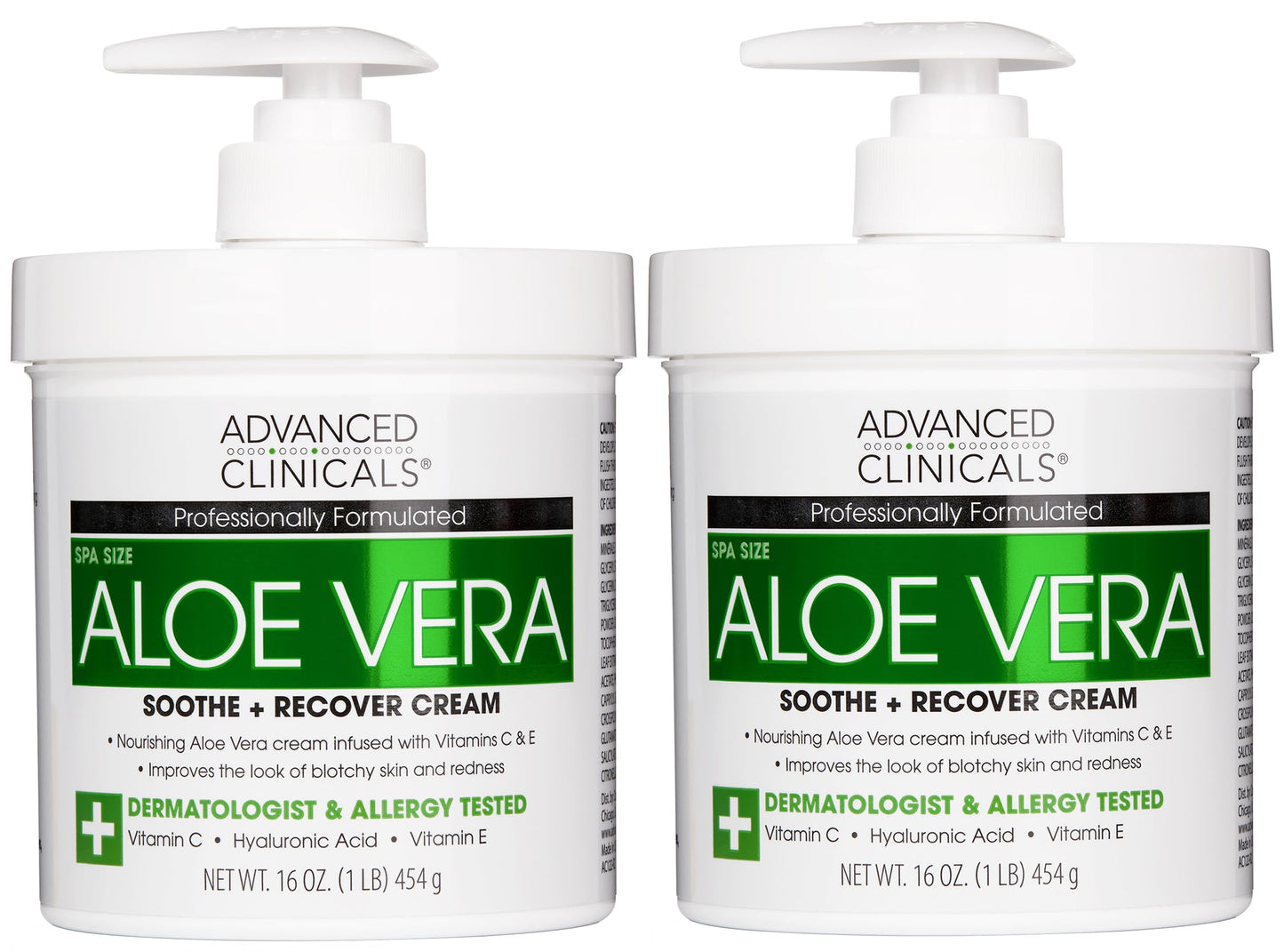 Advanced Clinicals Retinol Body Lotion + Collagen Cream Fragrance Free Face Moisturizer & Body Cream 2pc Skincare Set For Women & Men Helps Reduce Appearance Of Crepey Skin, Wrinkles, & Dry Skin, 2pc