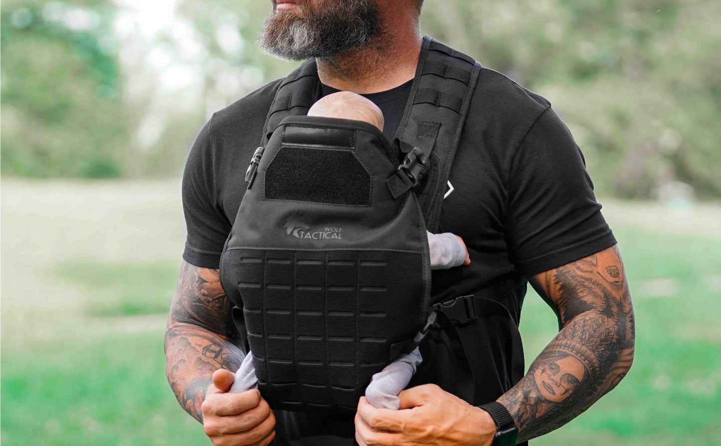 WOLF TACTICAL Toddler & Baby Carrier - Men's Infant & Toddler Carrier