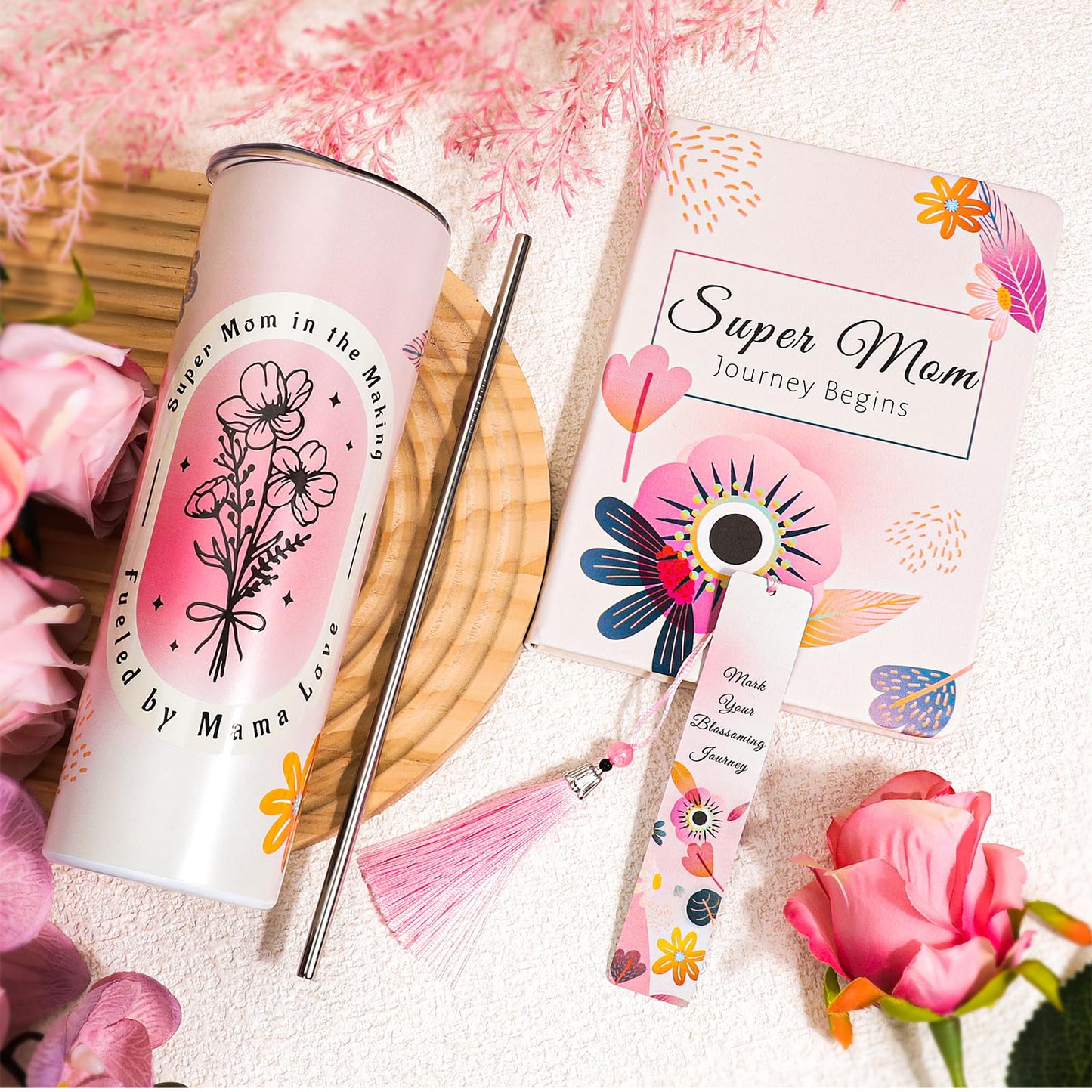 First Mothers Day Gifts for New Mom,New Mom Gifts,Gifts for New Moms After Birth,New Mom Care Package After Baby,Pregnancy Gifts for Expecting Mom,Tumbler Gifts Set for Pregnant Women