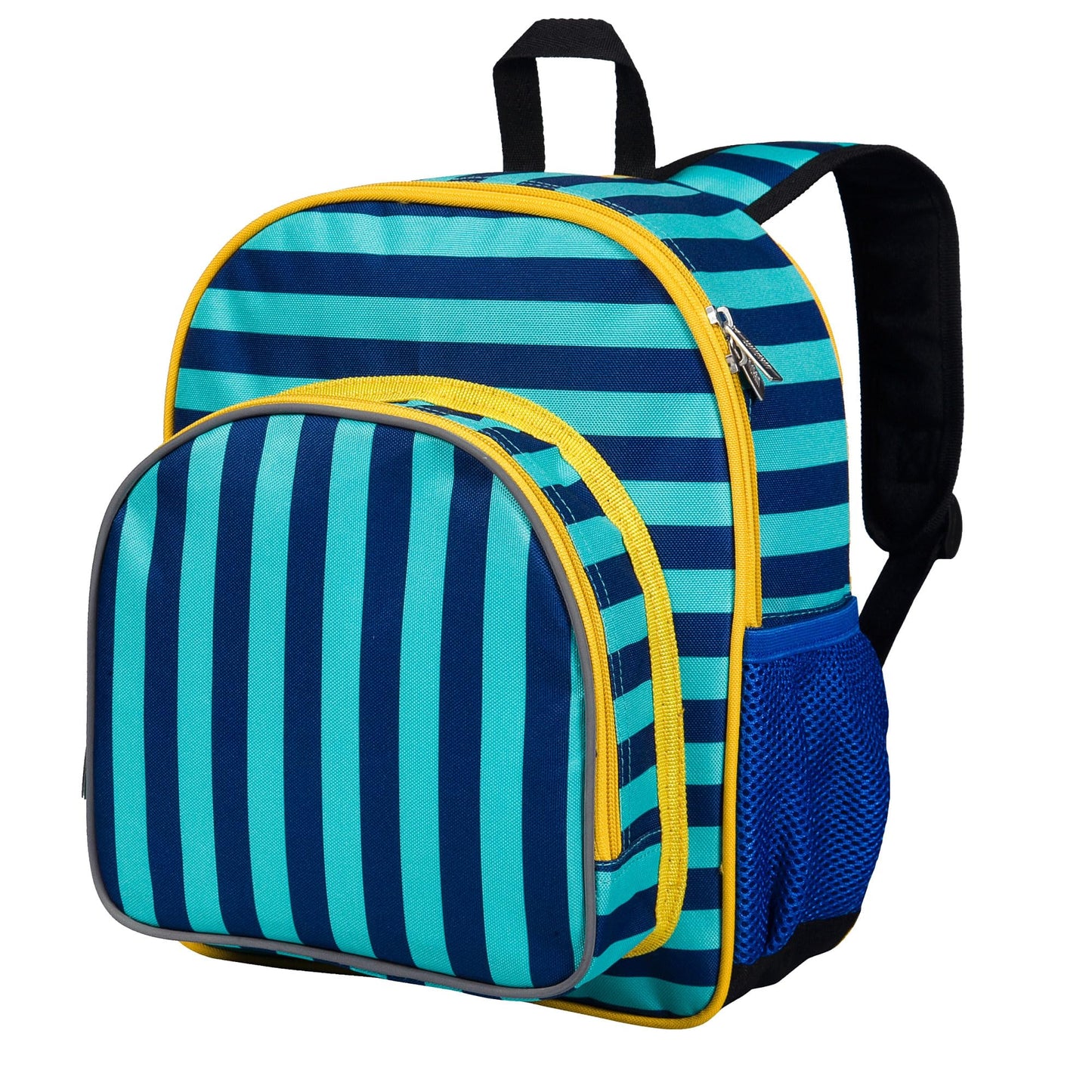Wildkin 12-inch Kids Backpack – Padded, Adjustable, Ideal for Daycare & Travel - Trains, Planes, and Trucks