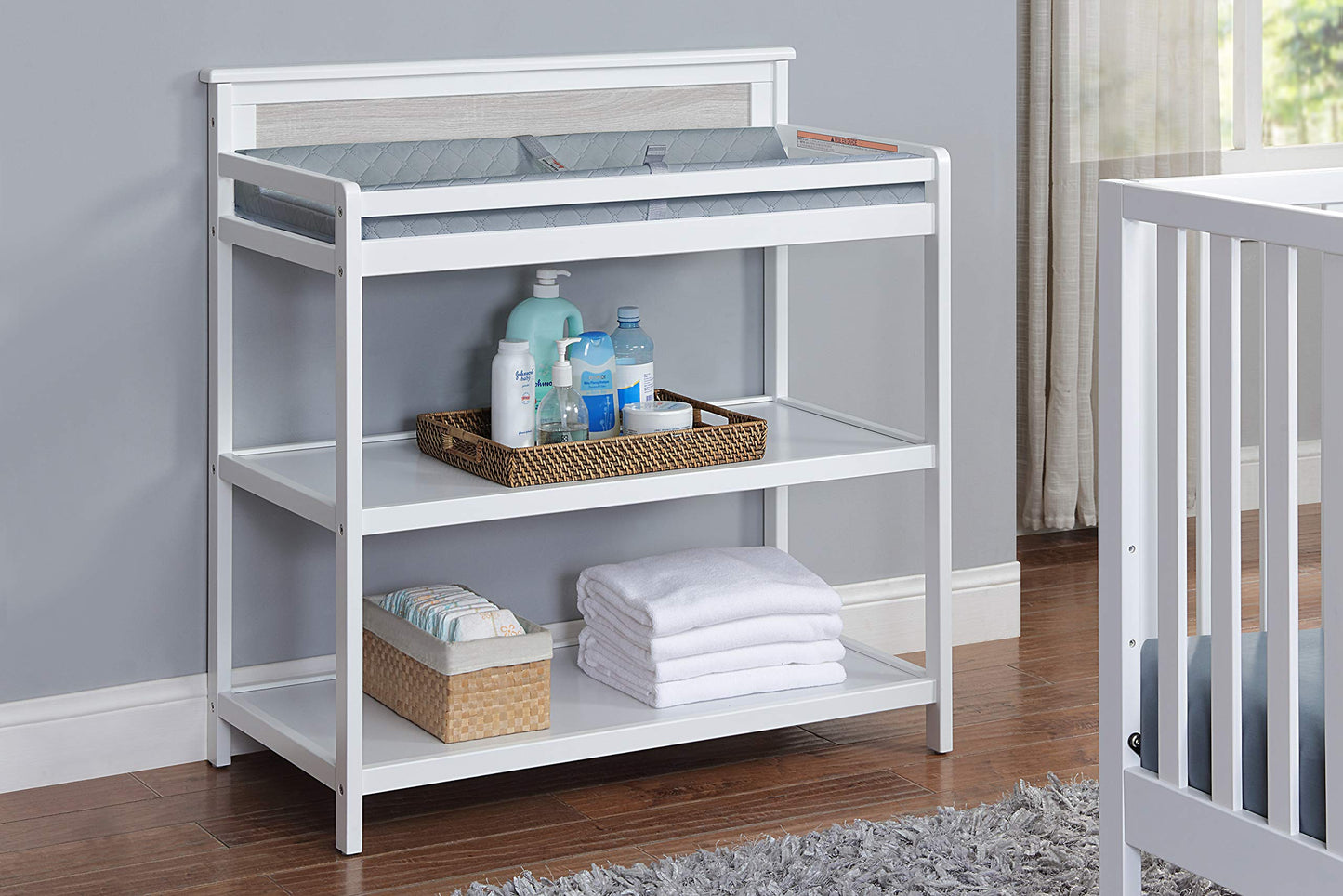 Suite Bebe - Connelly Changing Table - Vintage Walnut