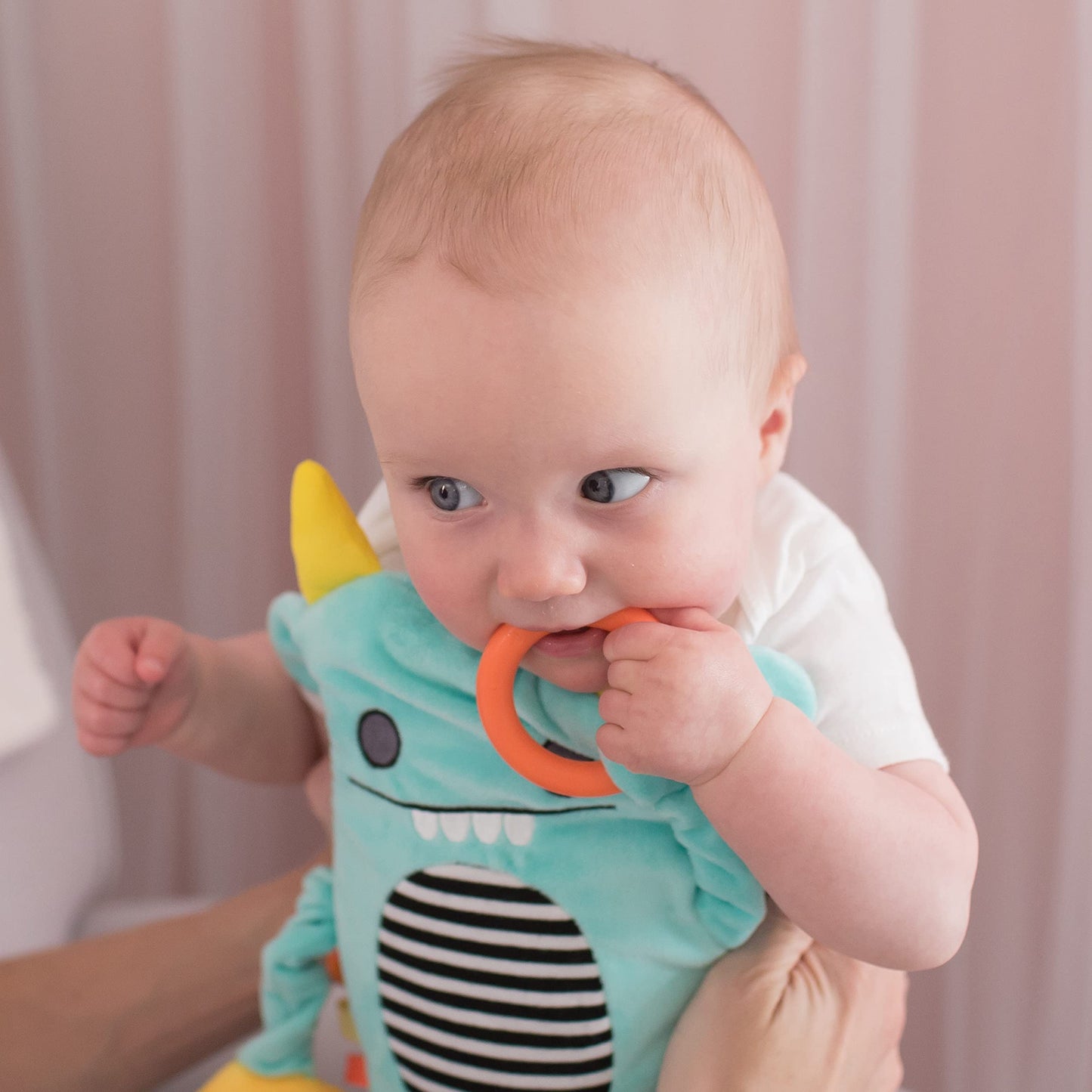 Dr. Brown's Infant Gripebelt Heated Belly Band, Soothe Baby's Tummy with Gentle Warmth and Compression, Hedgehog, 0m+
