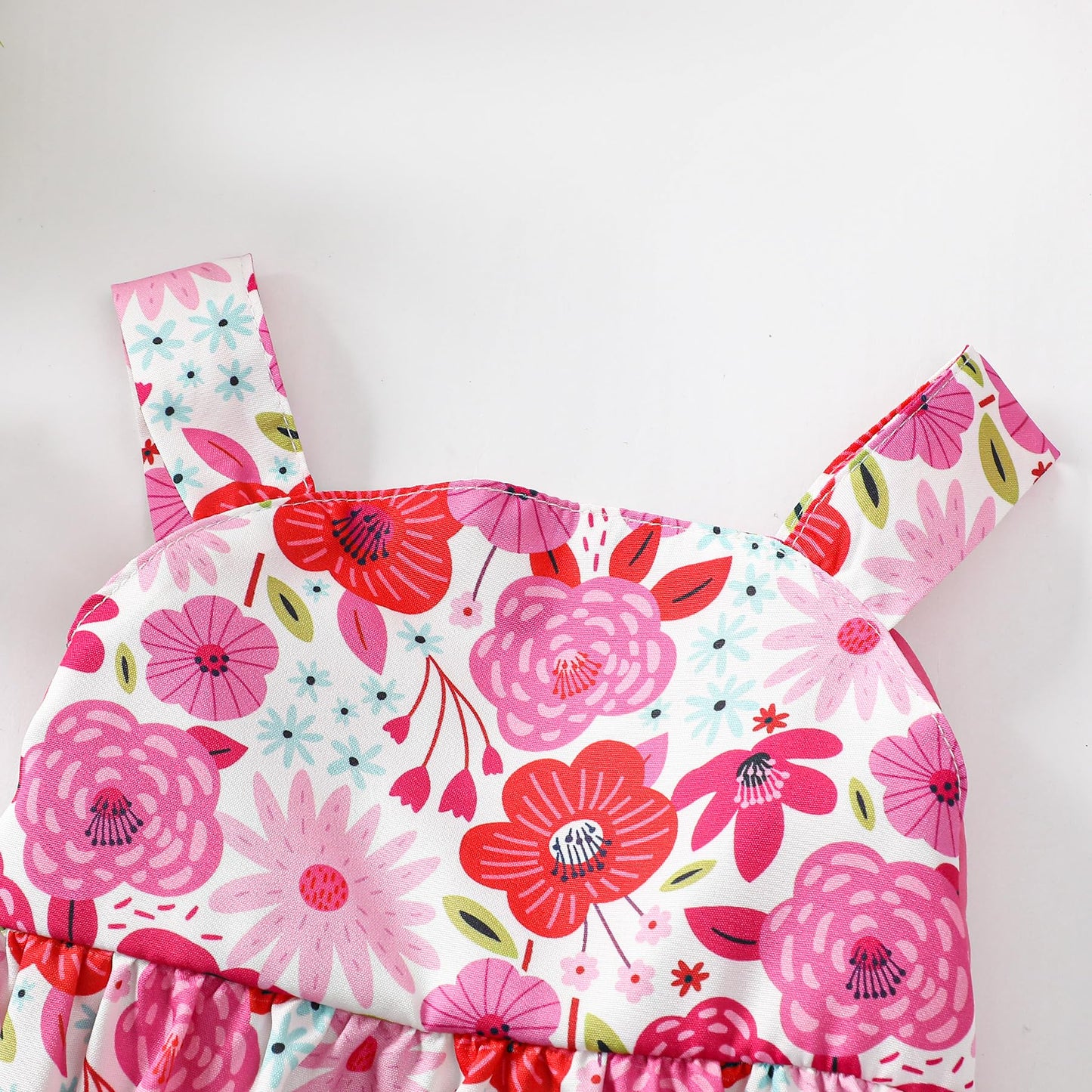 Newborn Infant Baby Girl Dress Toddler Girl Clothes Halter Backless Sleeveless Flower Sundress Summer Dresses for Girl