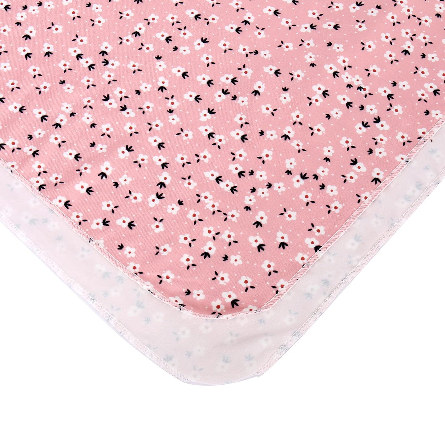 Galabloomer Newborn Receiving Blanket Headband Set Baby Flower Swaddle (vintage flower)