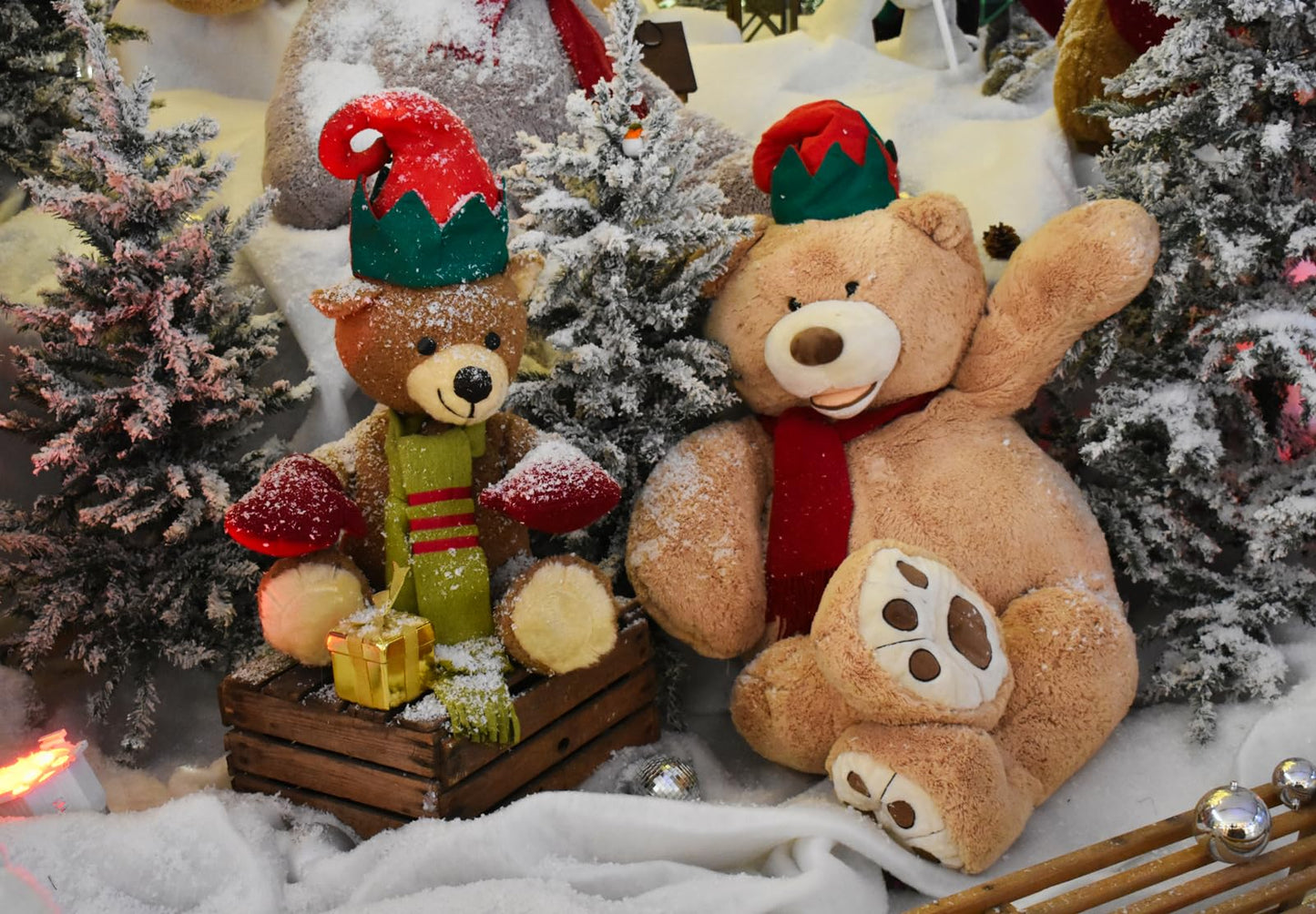 HollyHOME 6ft Teddy Bear Giant Teddy Bear Stuffed Animal with Embroidered Paws Holiday Valentine's Toy Gift for Girlfriend Kids 72 inches Brown