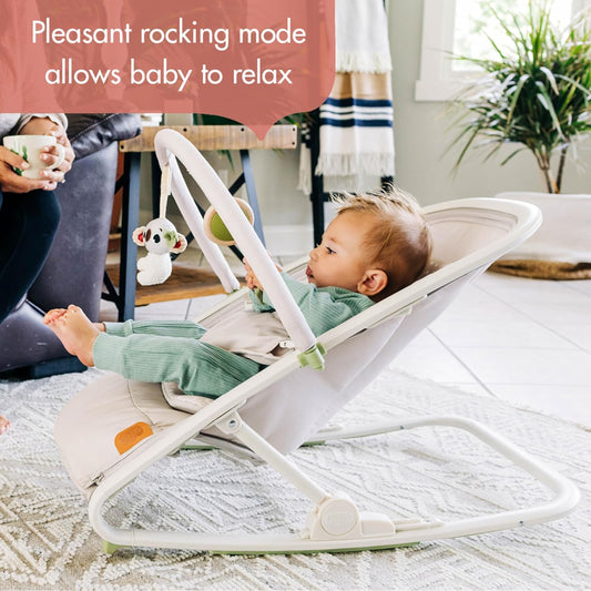 Tiny Love Boho Chic 2-in-1 with Removeable Hanging-Toy Bar, Stationary Modes, Folds Flat for Compact Storage and Portability