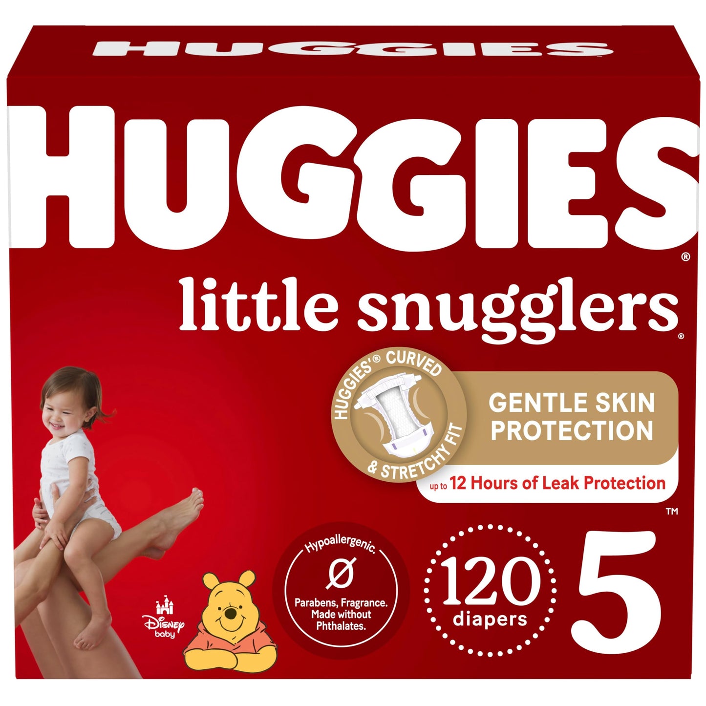 Huggies Newborn Diapers, Little Snugglers Baby Diapers, Size Newborn (up to 10 lbs), 31 Count