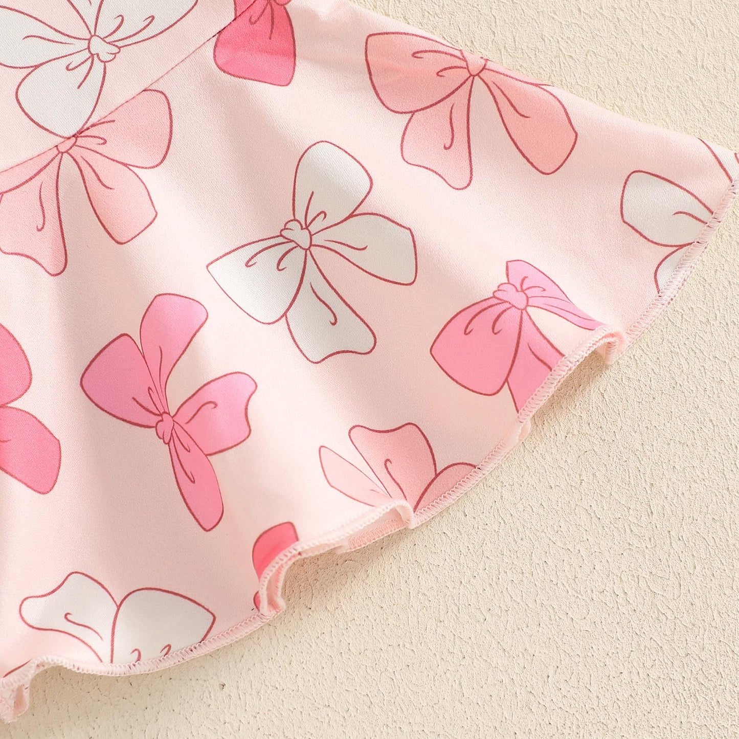 Fernvia Infant Baby Girl Clothes Suspenders Short Sleeve Ribbed Romper Flared Pants Set Headband 3pcs Summer Outfit